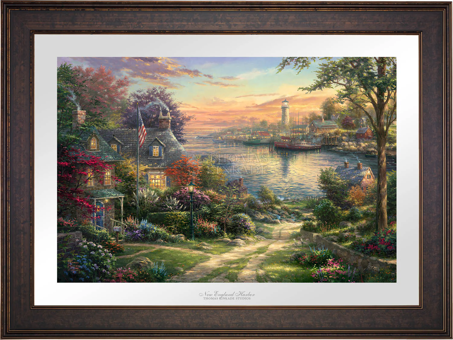 New England Harbor - Limited Edition Paper - Image 2
