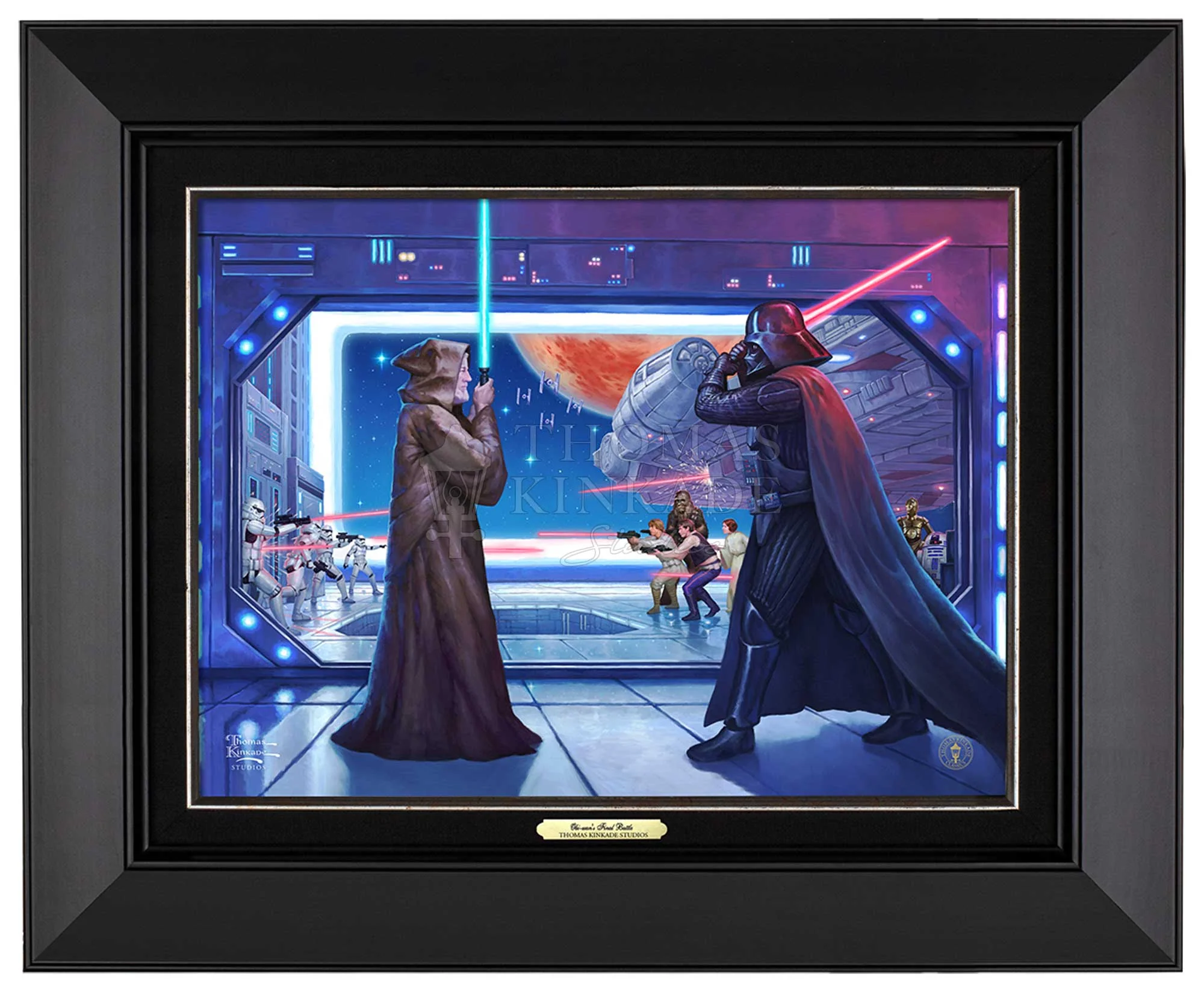 Obi-Wan's™ Final Battle - Canvas Classics - Image 4