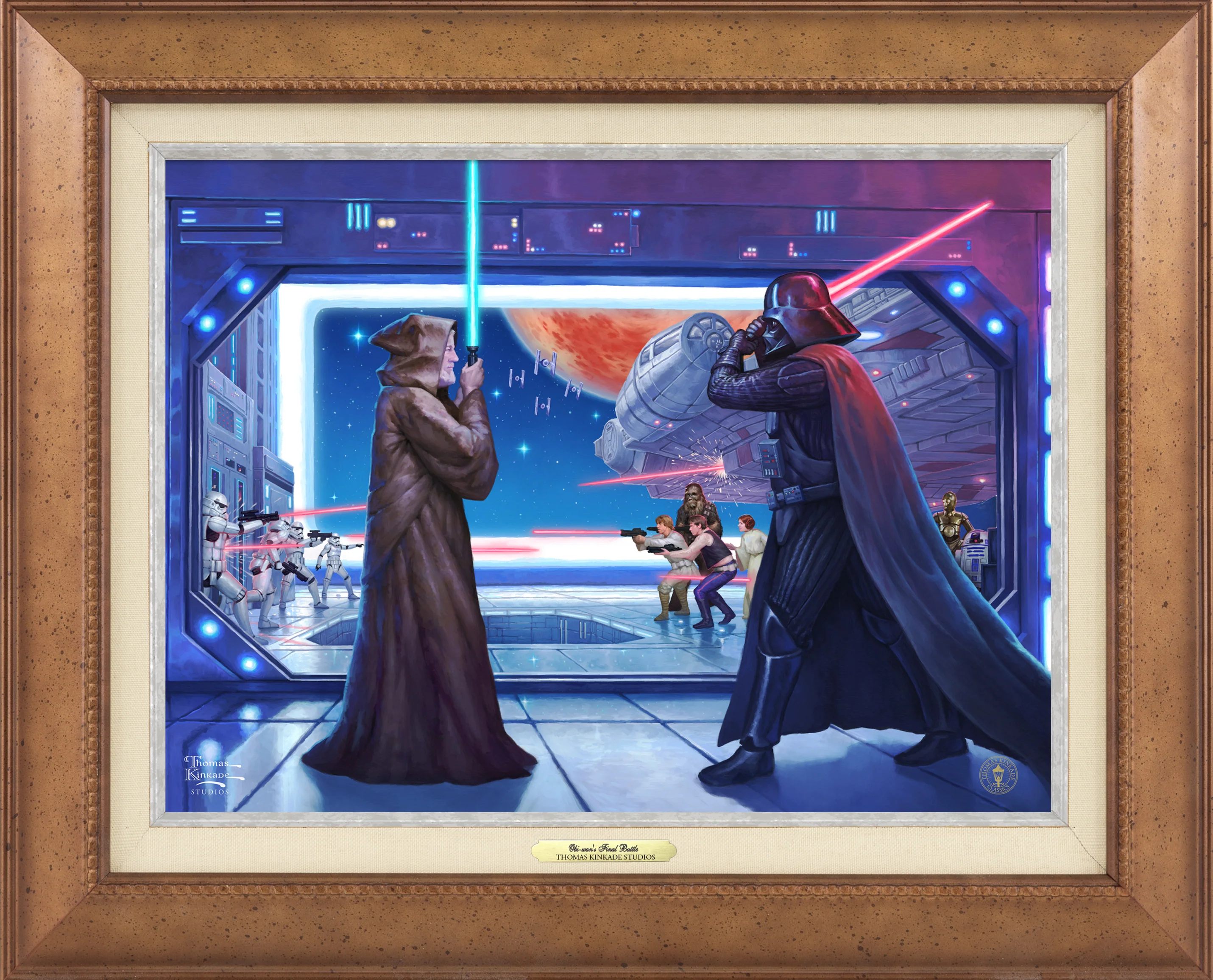 Obi-Wan's™ Final Battle - Canvas Classics - Image 6