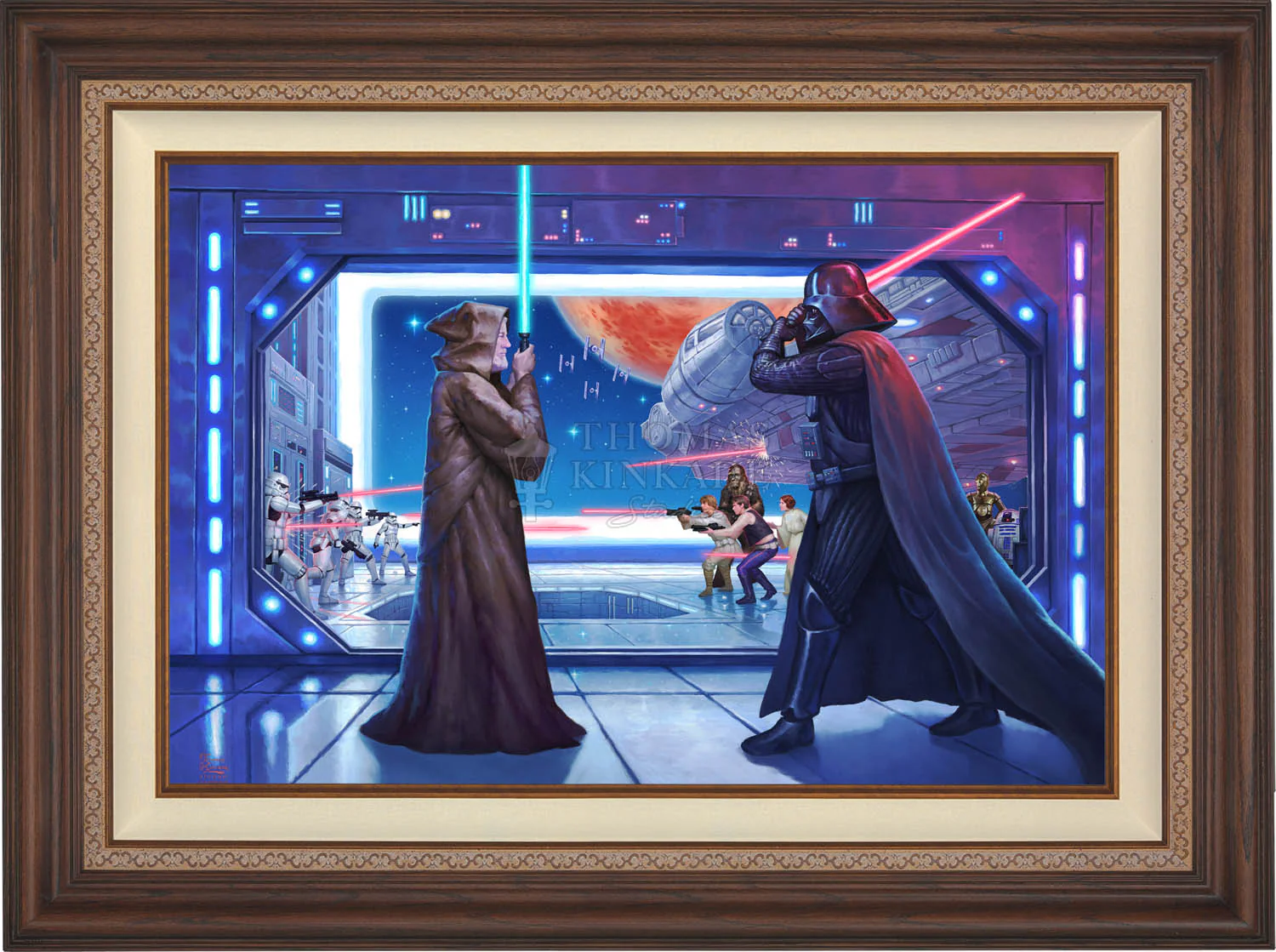 Obi-Wan's™ Final Battle - Limited Edition Canvas - Image 11