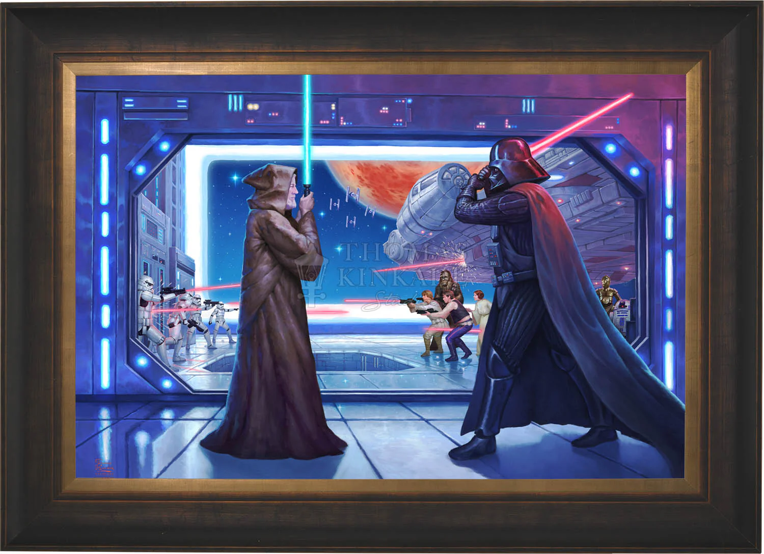 Obi-Wan's™ Final Battle - Limited Edition Canvas - Image 12