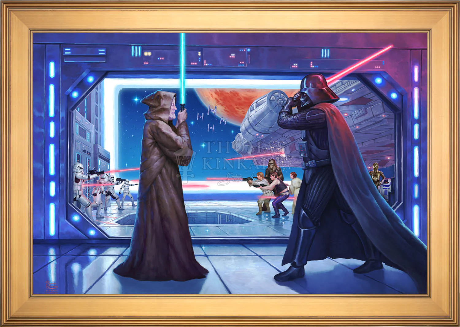 Obi-Wan's™ Final Battle - Limited Edition Canvas - Image 16
