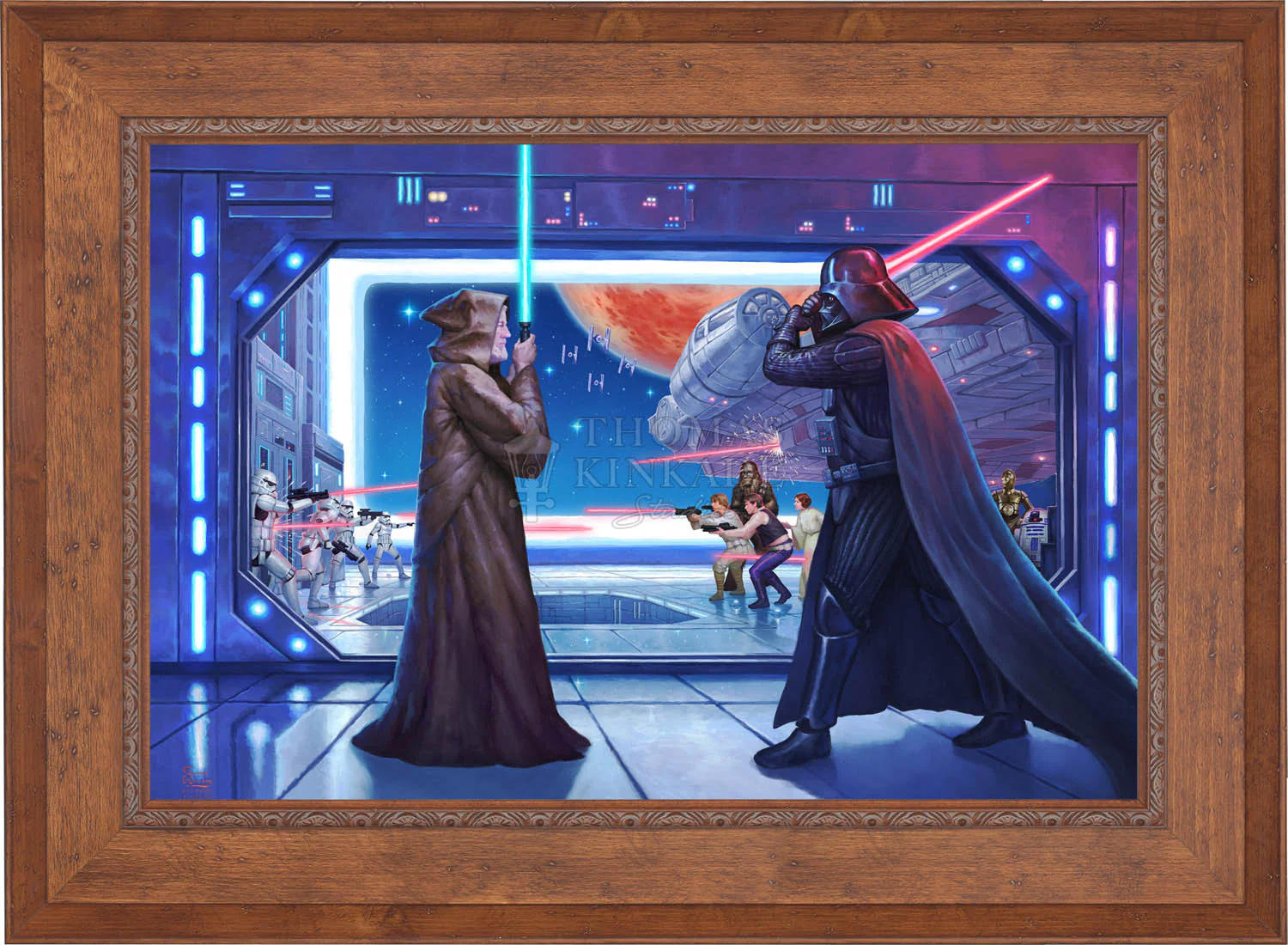 Obi-Wan's™ Final Battle - Limited Edition Canvas - Image 17