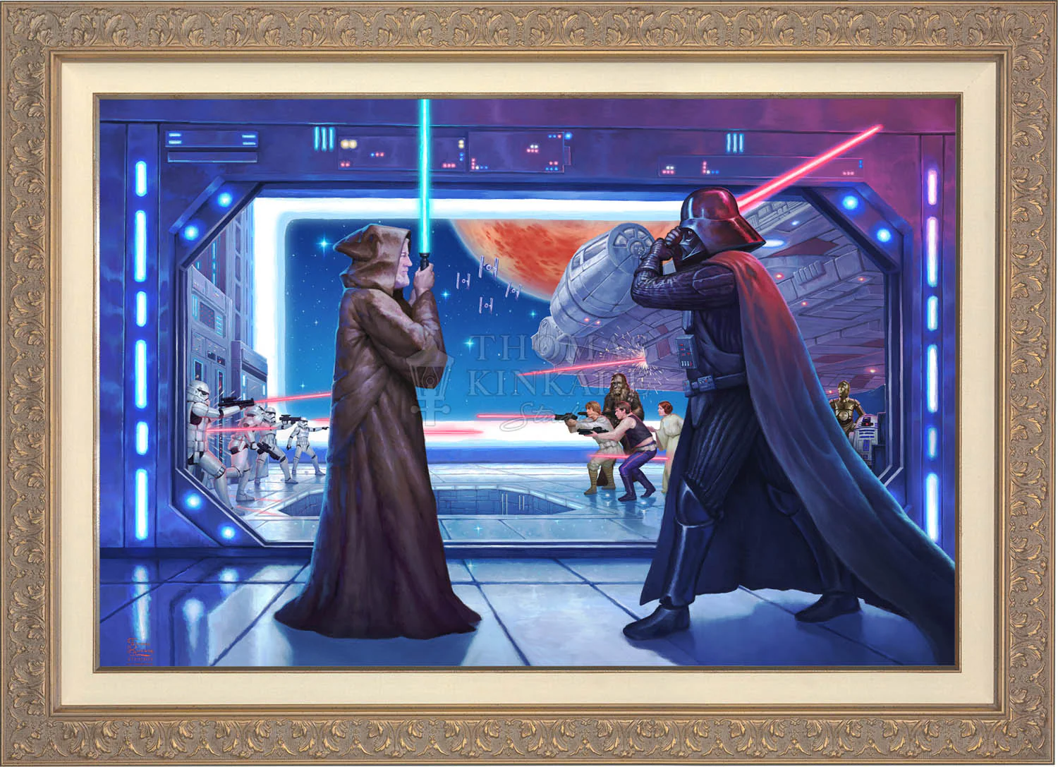 Obi-Wan's™ Final Battle - Limited Edition Canvas - Image 7