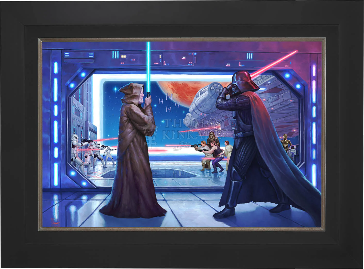 Obi-Wan's™ Final Battle - Limited Edition Canvas - Image 8