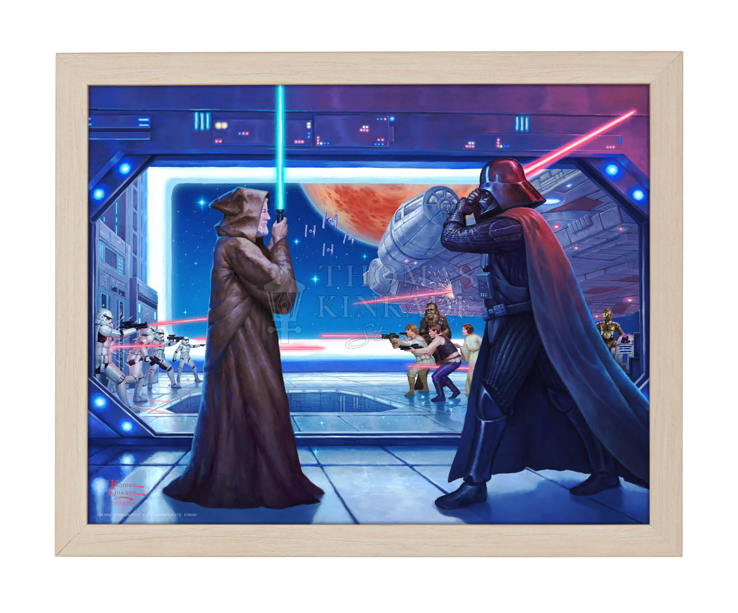 Obi-Wan's™ Final Battle - Art Prints - Image 3