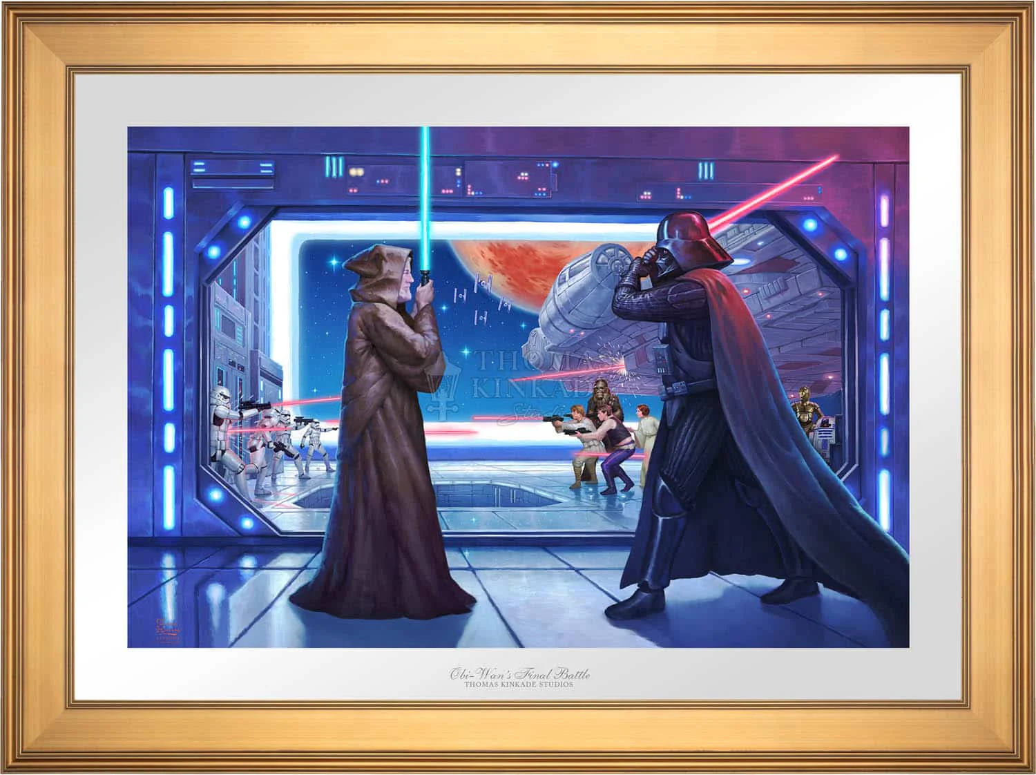 Obi-Wan's™ Final Battle - Limited Edition Paper - Image 3