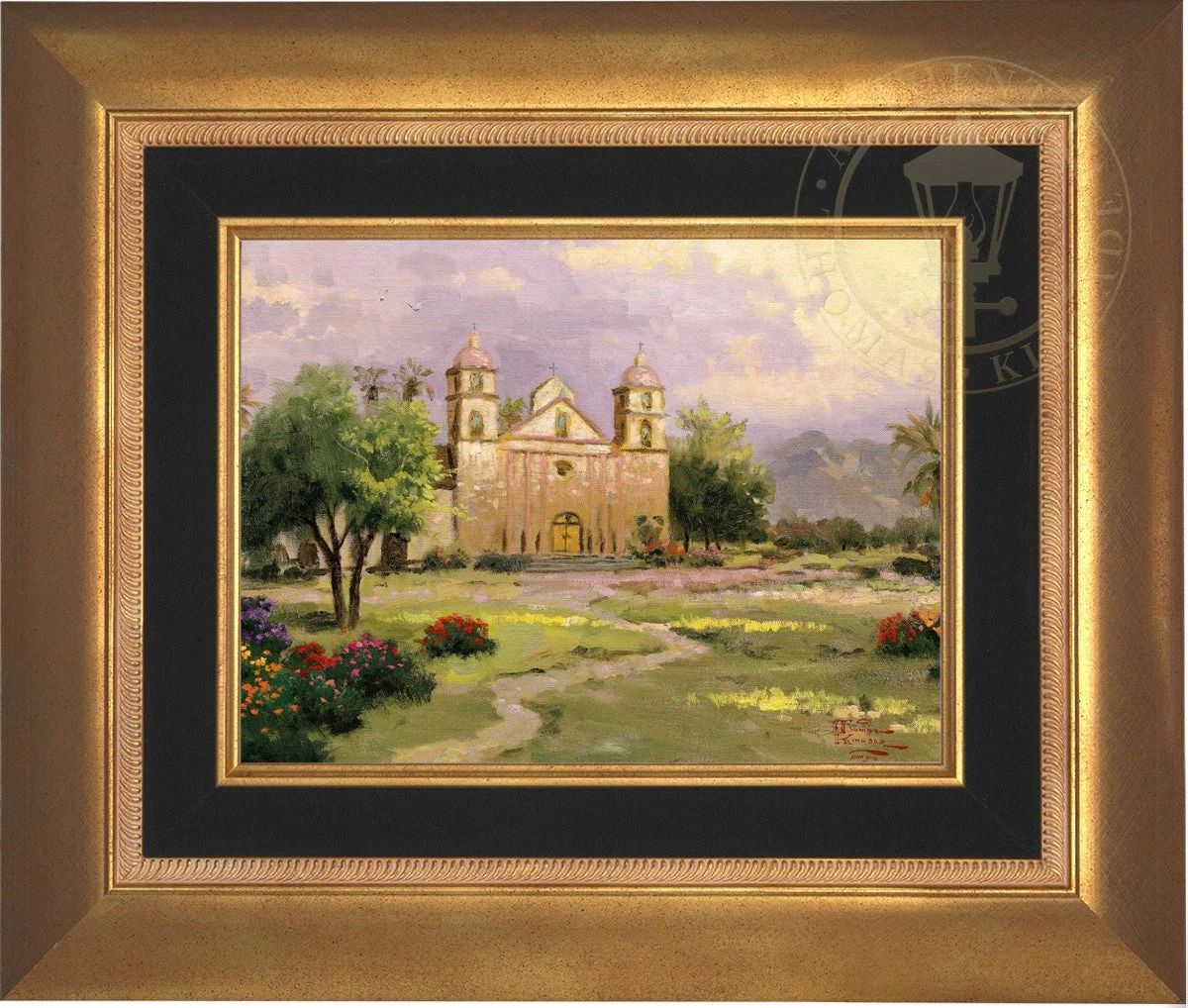 The Old Mission, Santa Barbara - Limited Edition Canvas - Image 4