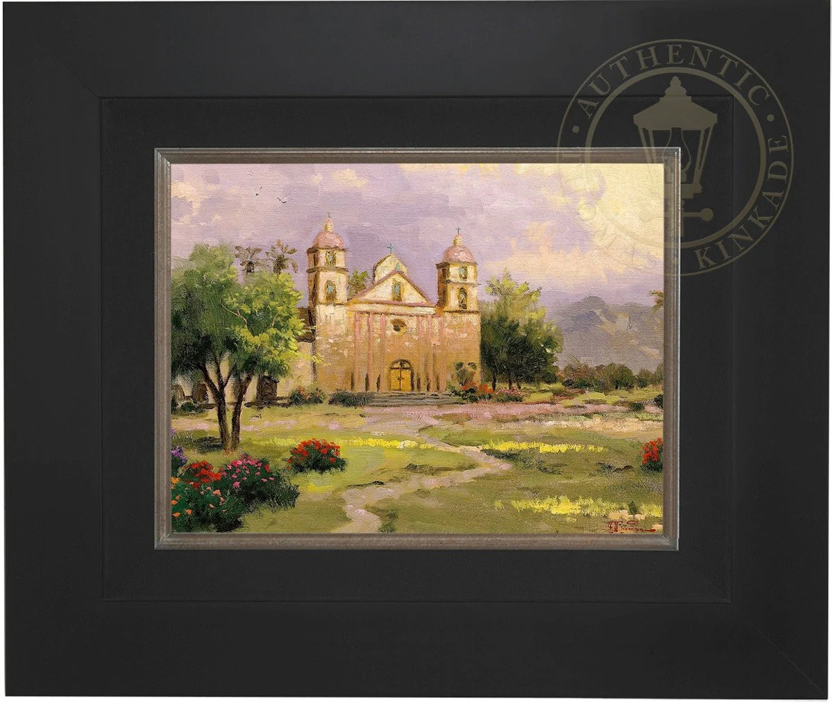 The Old Mission, Santa Barbara - Limited Edition Canvas - Image 8