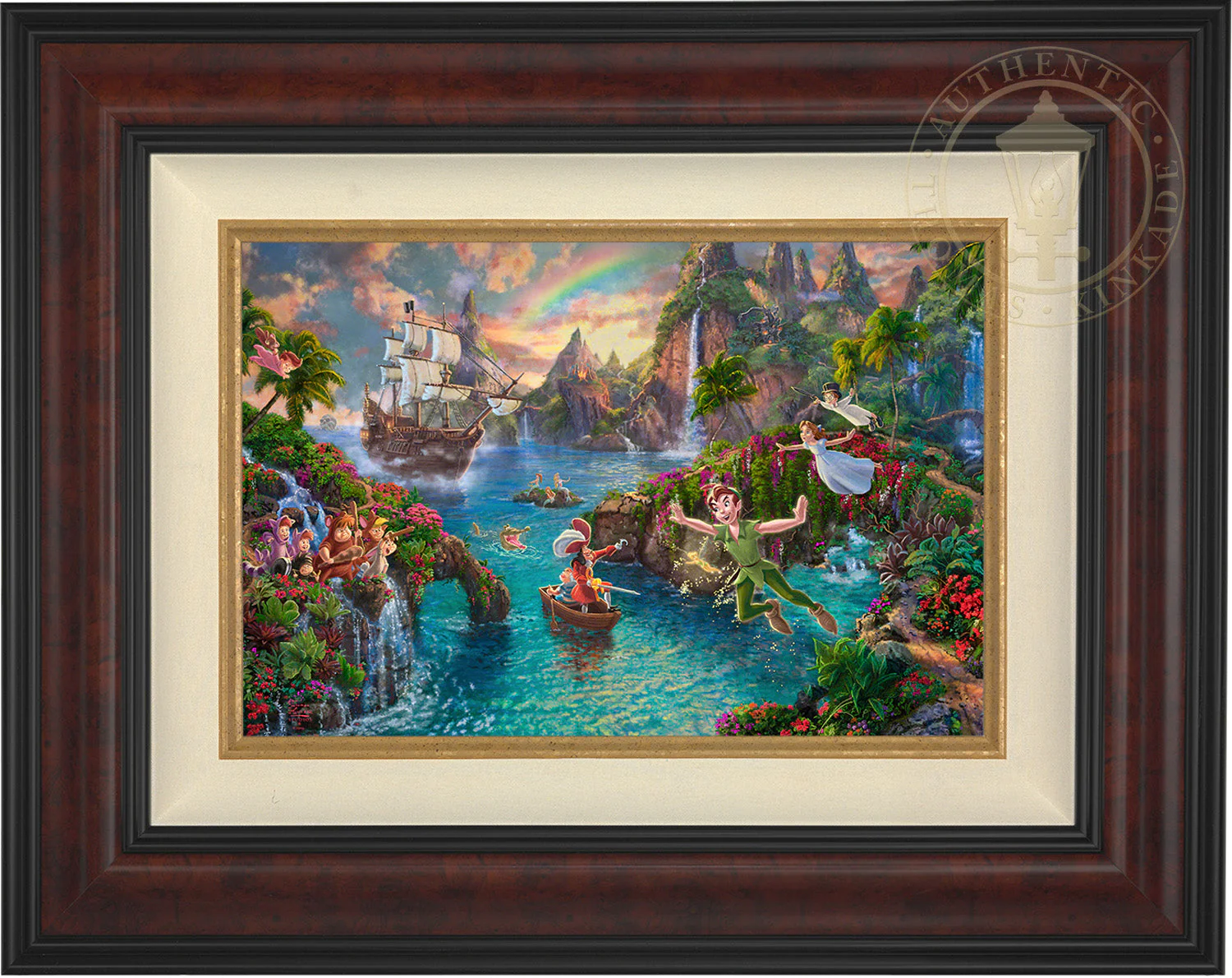 Disney Peter Pan's Never Land - Limited Edition Canvas