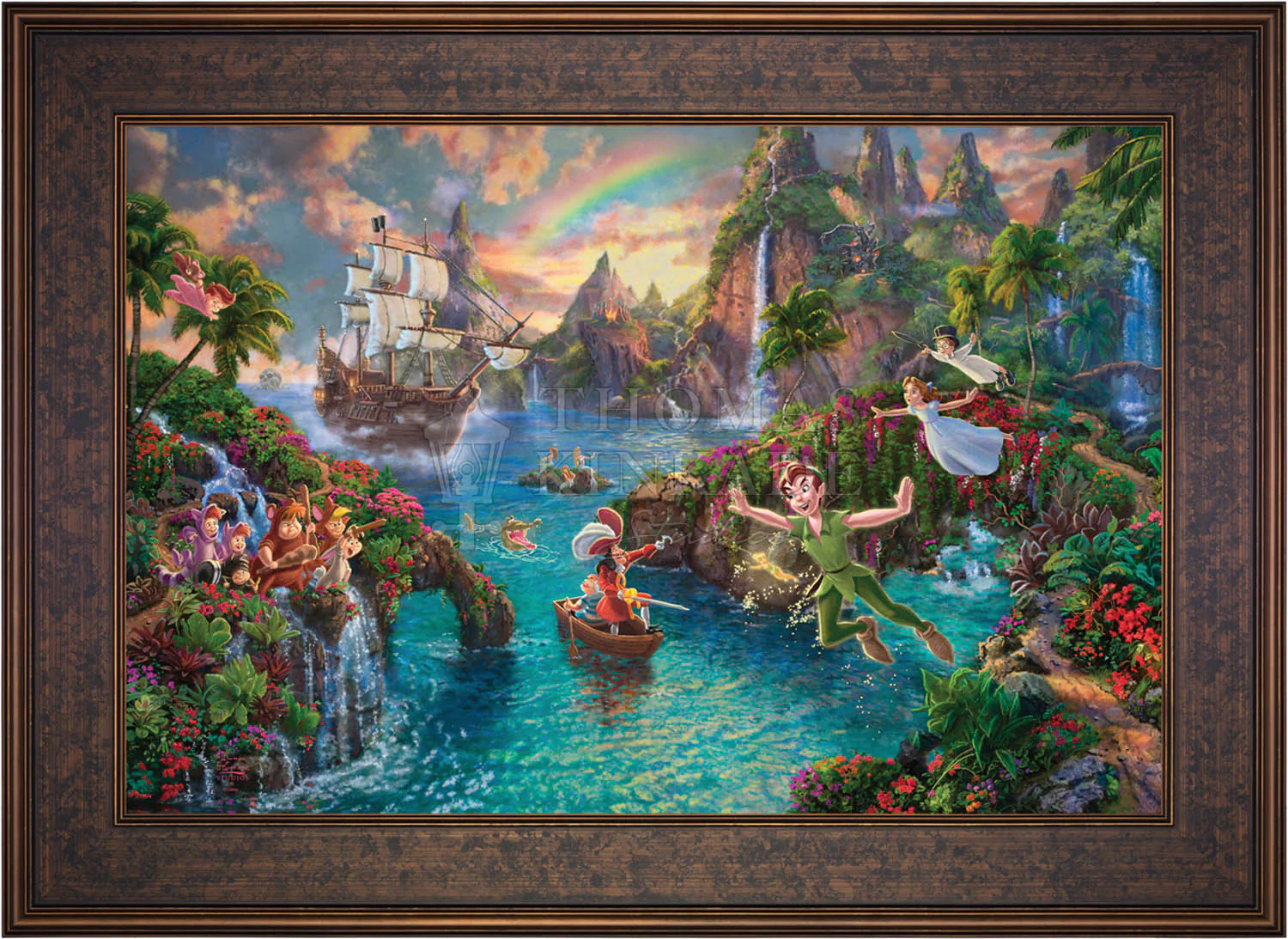 Disney Peter Pan's Never Land - Limited Edition Canvas - Image 12