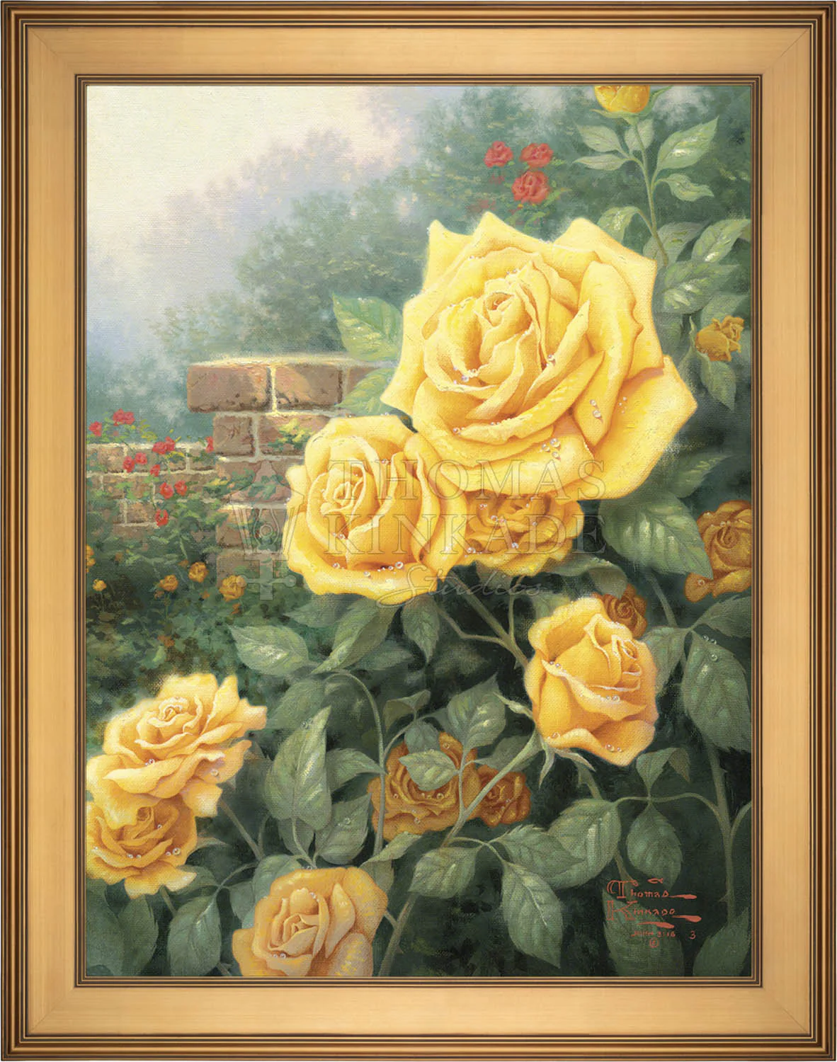 A Perfect Yellow Rose - Limited Edition Canvas - Image 15