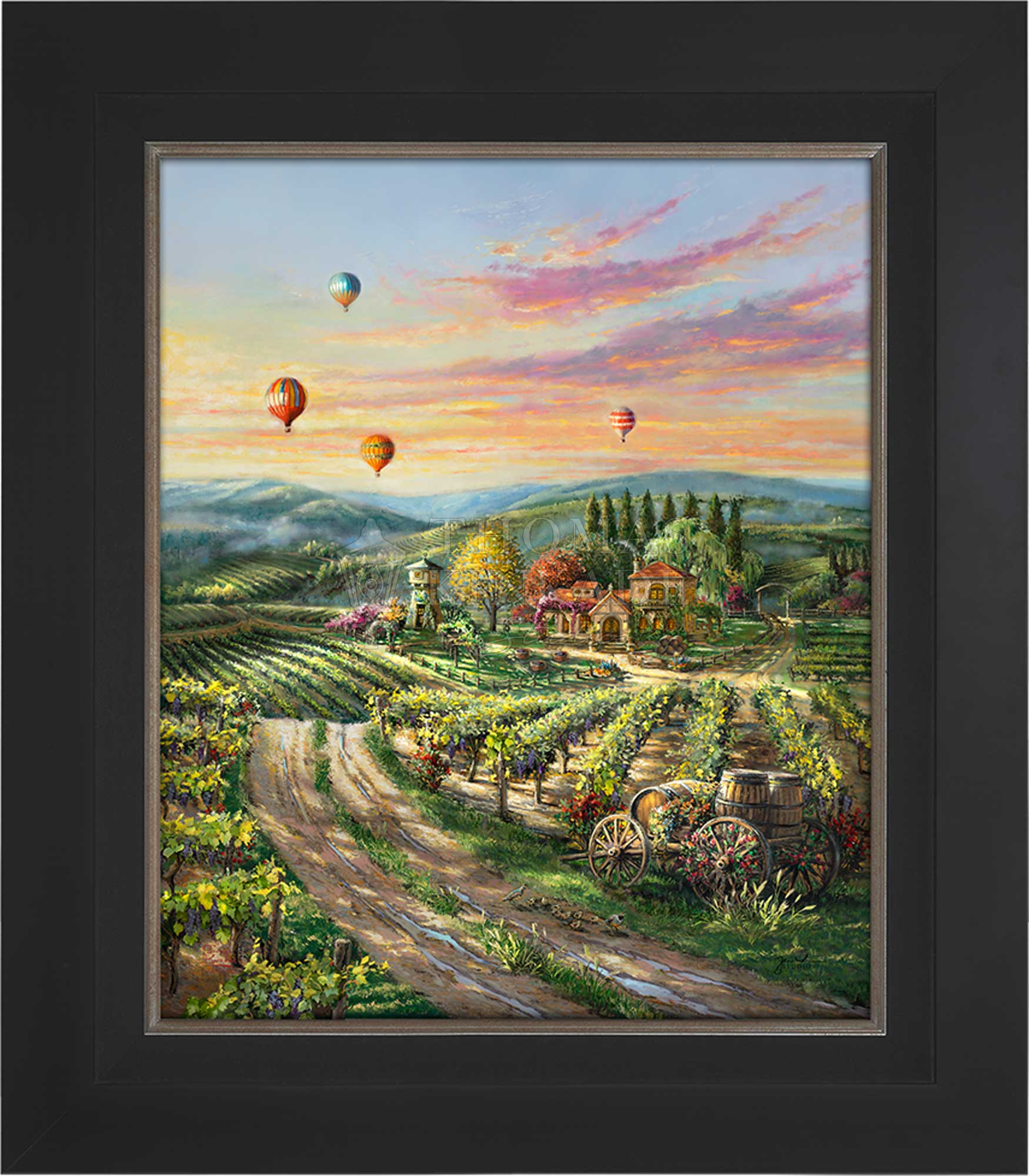 Peaceful Valley Vineyard - Limited Edition Canvas - Image 8