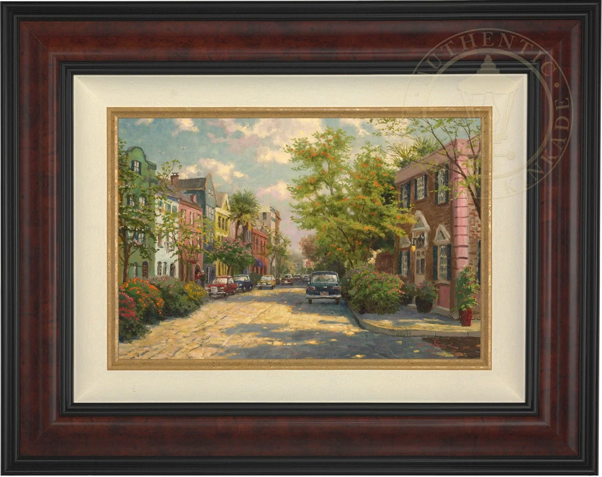 Rainbow Row, Charleston - Limited Edition Canvas