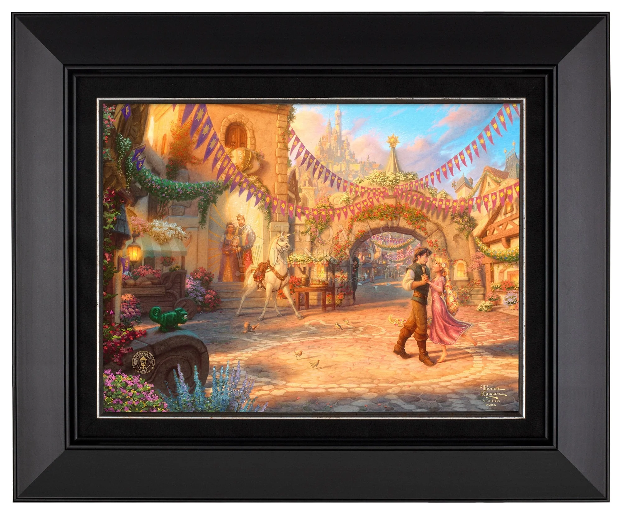 Disney Rapunzel Dancing in the Sunlit Courtyard - Canvas Classics - Image 4