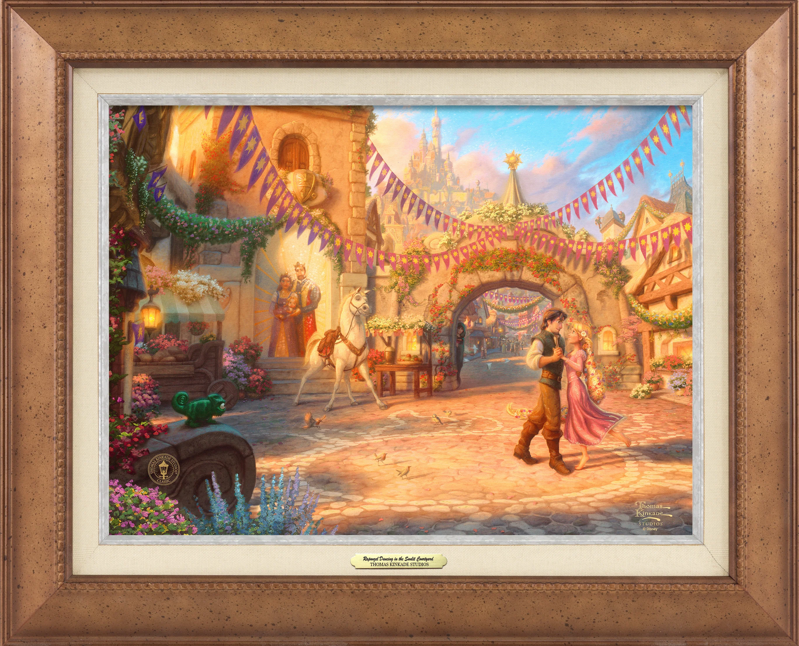 Disney Rapunzel Dancing in the Sunlit Courtyard - Canvas Classics - Image 6