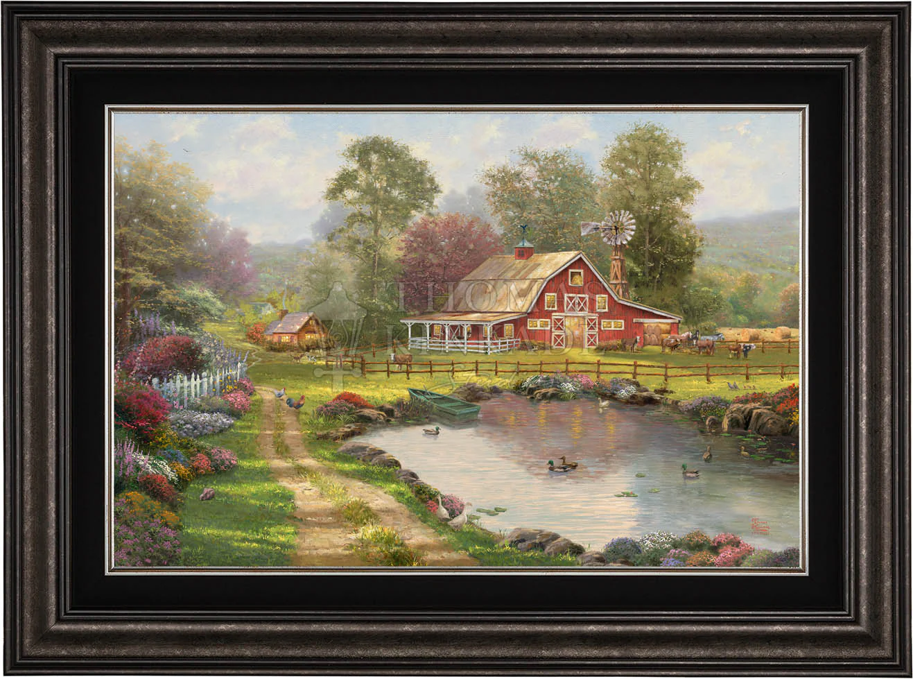 Red Barn Retreat - Limited Edition Canvas - Image 9