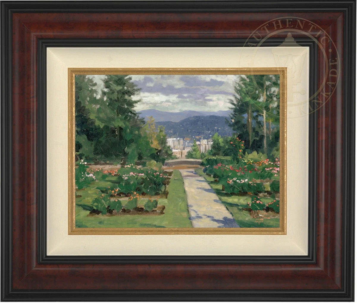 Rose Garden, Portland - Limited Edition Canvas