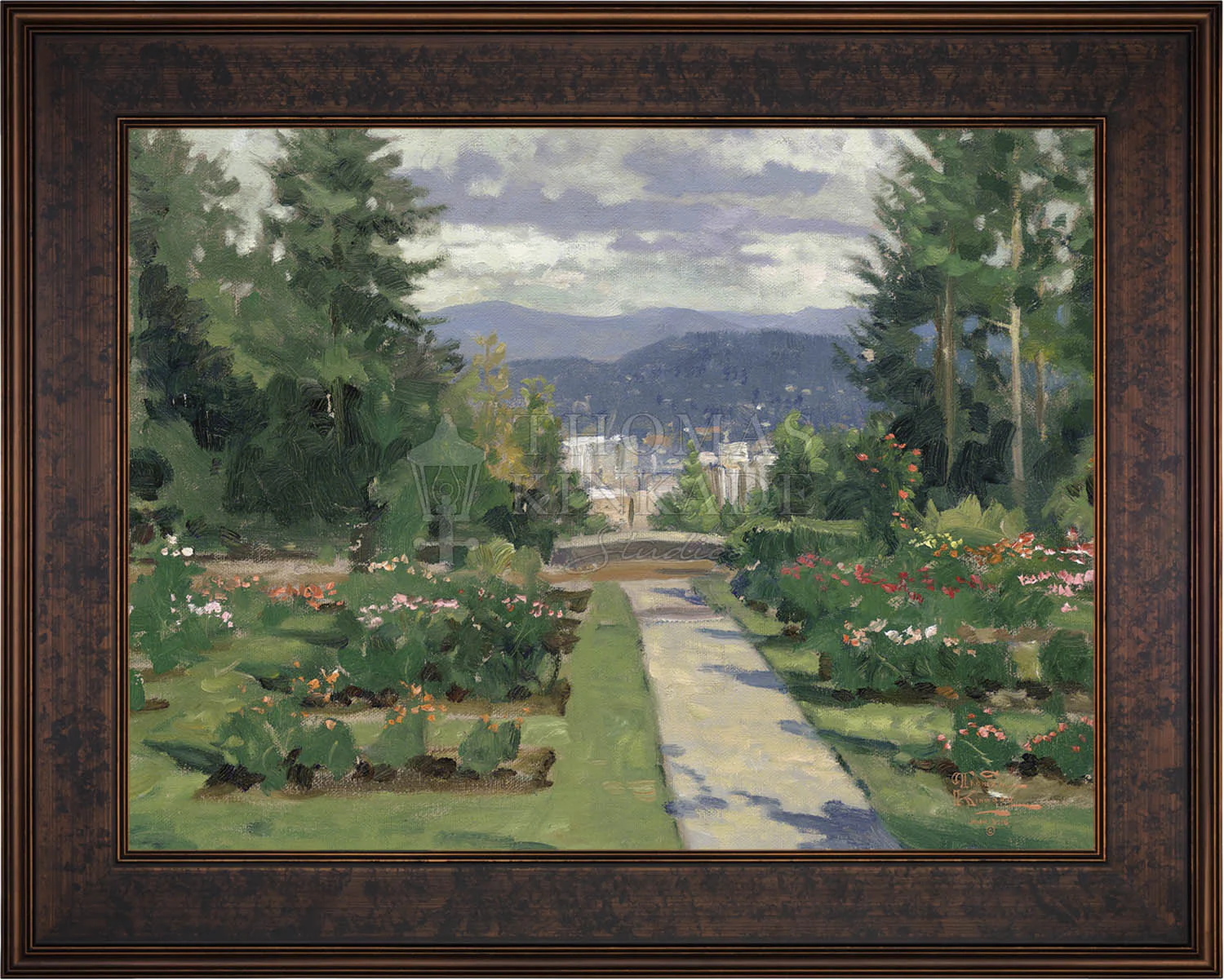 Rose Garden, Portland - Limited Edition Canvas - Image 12