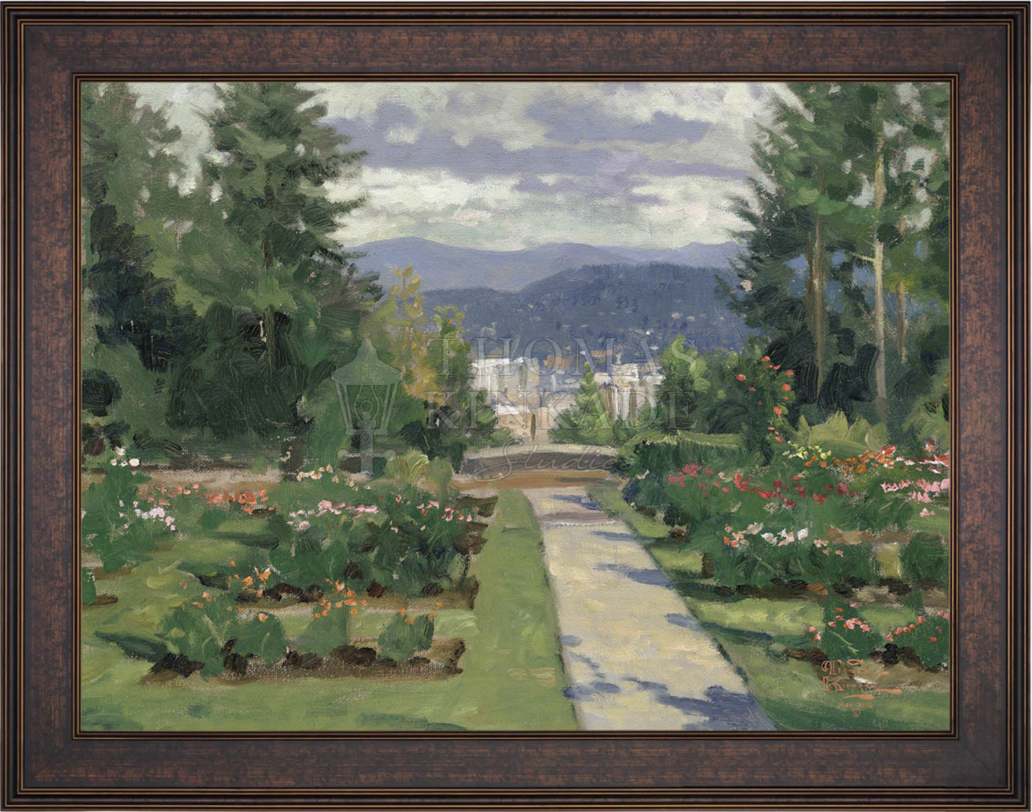 Rose Garden, Portland - Limited Edition Canvas - Image 13