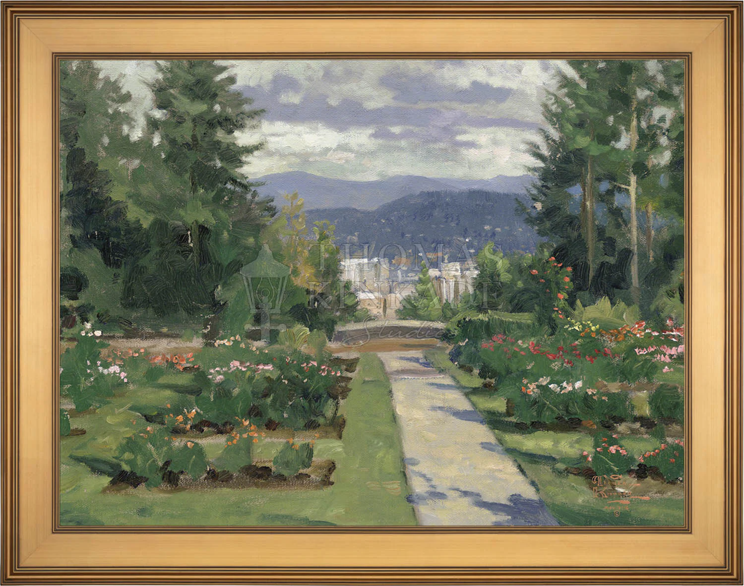 Rose Garden, Portland - Limited Edition Canvas - Image 15