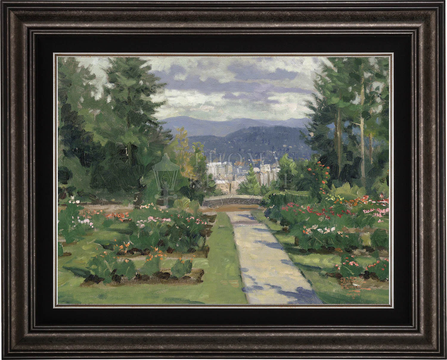Rose Garden, Portland - Limited Edition Canvas - Image 9