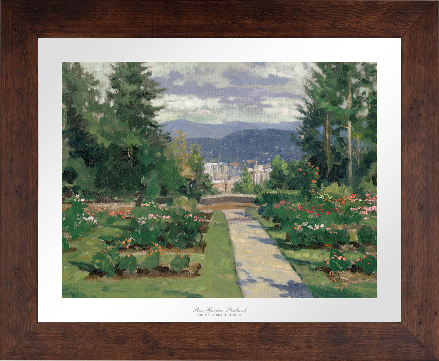 Rose Garden, Portland - Limited Edition Paper