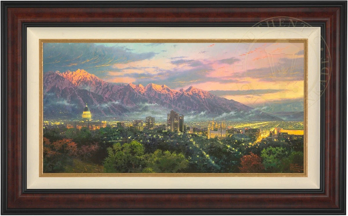 Salt Lake, City of Light - Limited Edition Canvas