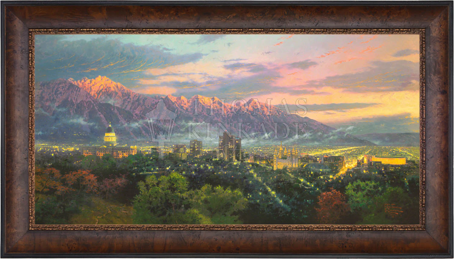Salt Lake, City of Light - Limited Edition Canvas - Image 6