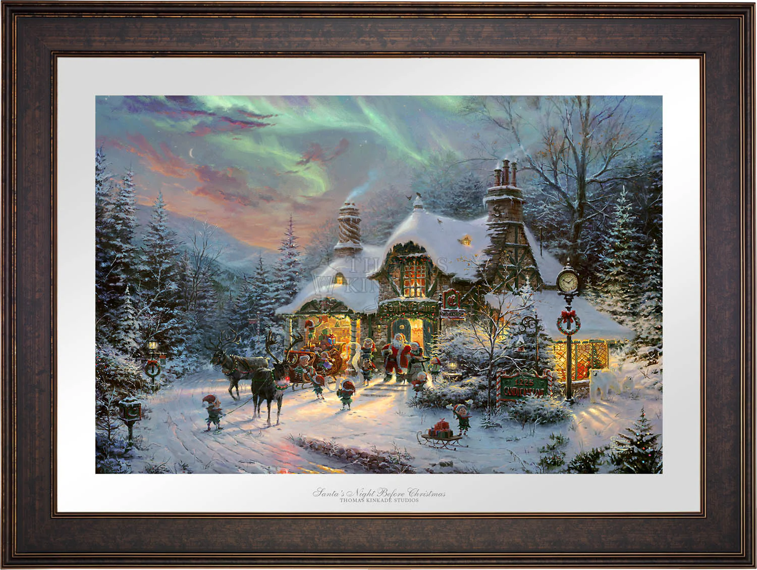 Santa's Night Before Christmas - Limited Edition Paper - Image 2