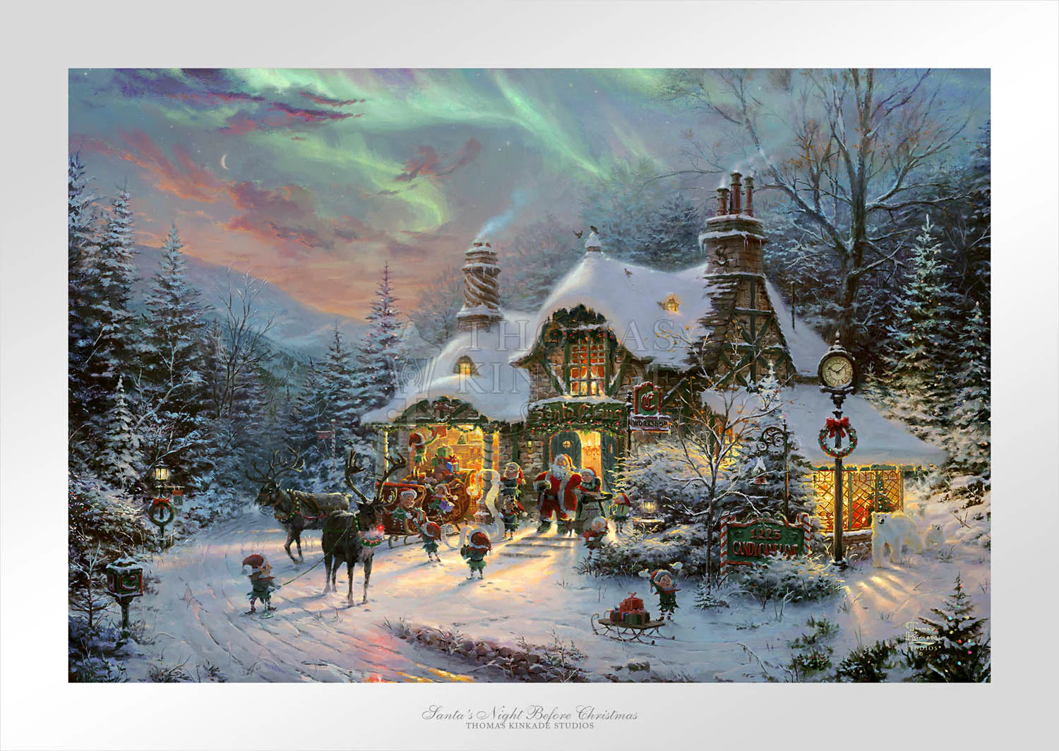 Santa's Night Before Christmas - Limited Edition Paper - Image 7