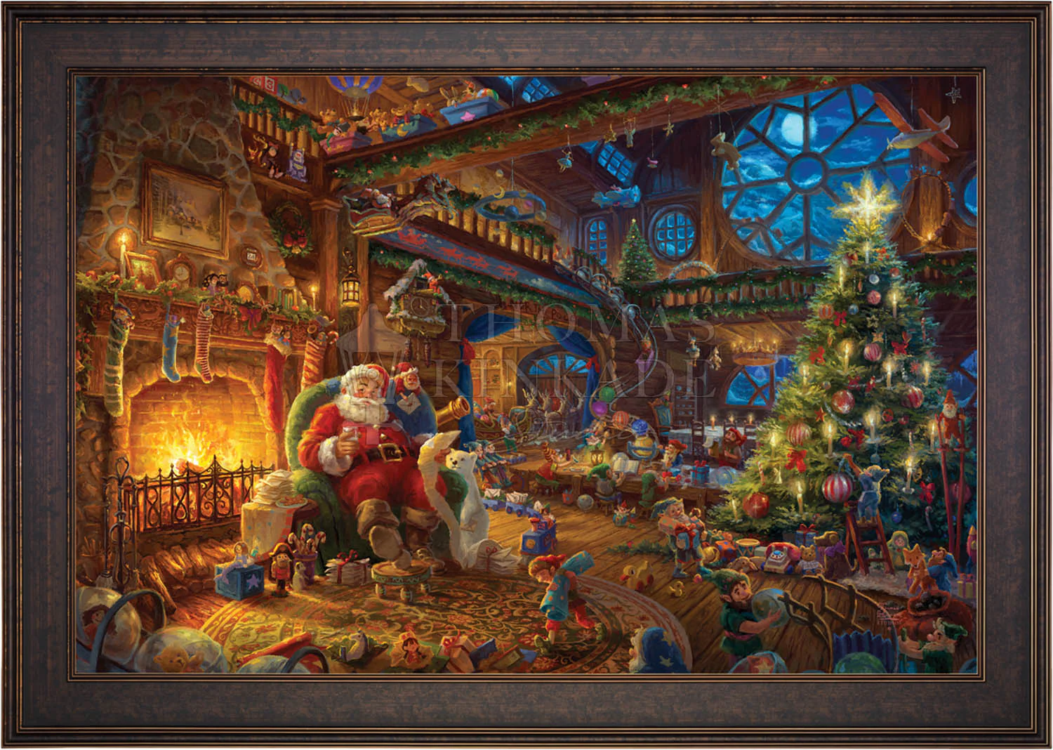 Santa's Workshop - Limited Edition Canvas - Image 13