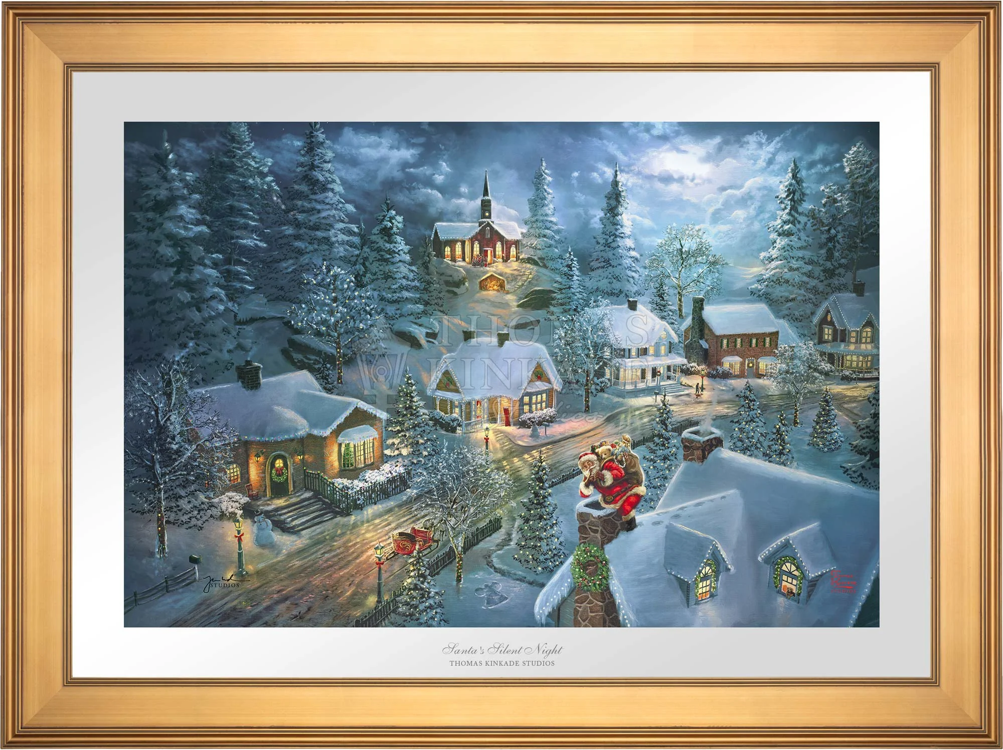 Santa's Silent Night - Limited Edition Paper - Image 3