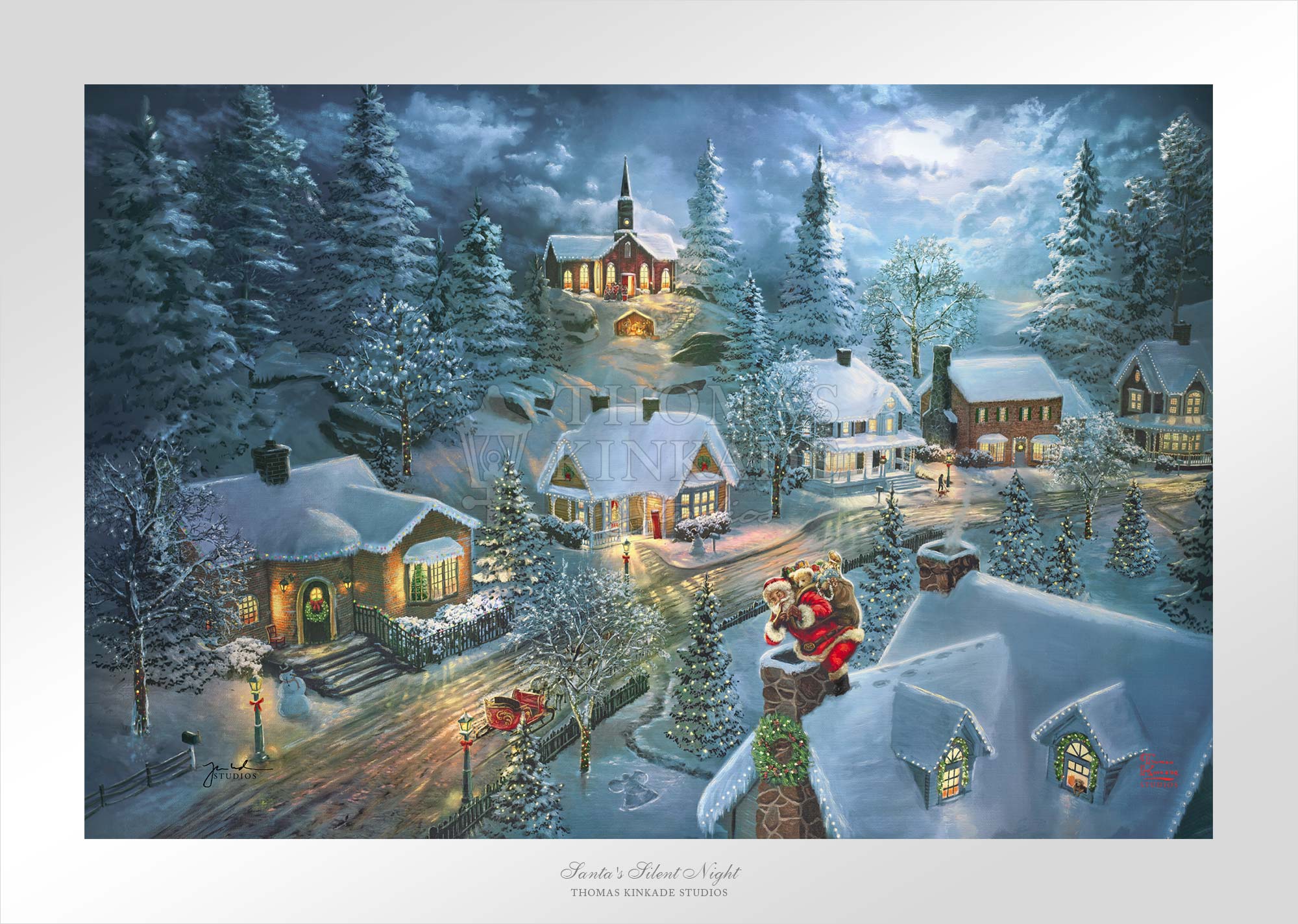 Santa's Silent Night - Limited Edition Paper - Image 7