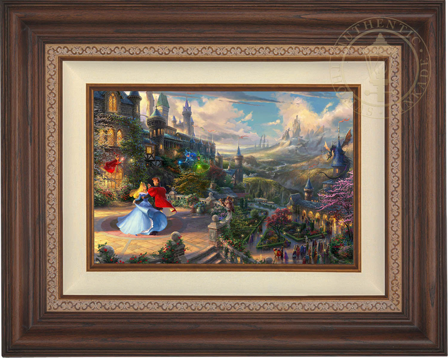 Disney Sleeping Beauty Dancing in the Enchanted Light- Limited Edition Canvas - Image 14
