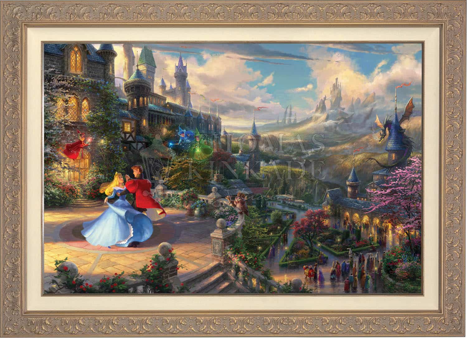 Disney Sleeping Beauty Dancing in the Enchanted Light- Jewel Edition Art - Image 7