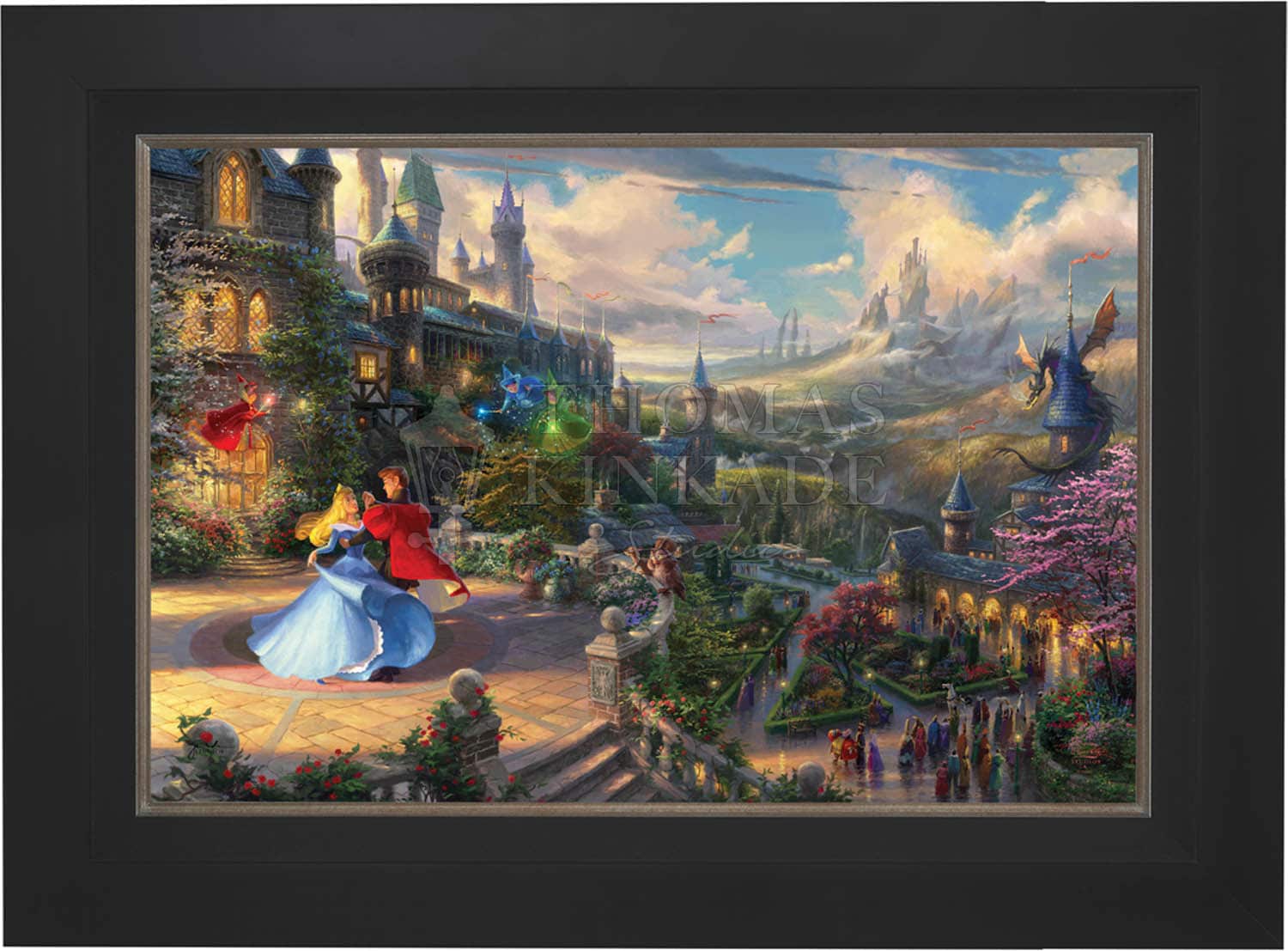 Disney Sleeping Beauty Dancing in the Enchanted Light- Jewel Edition Art - Image 8