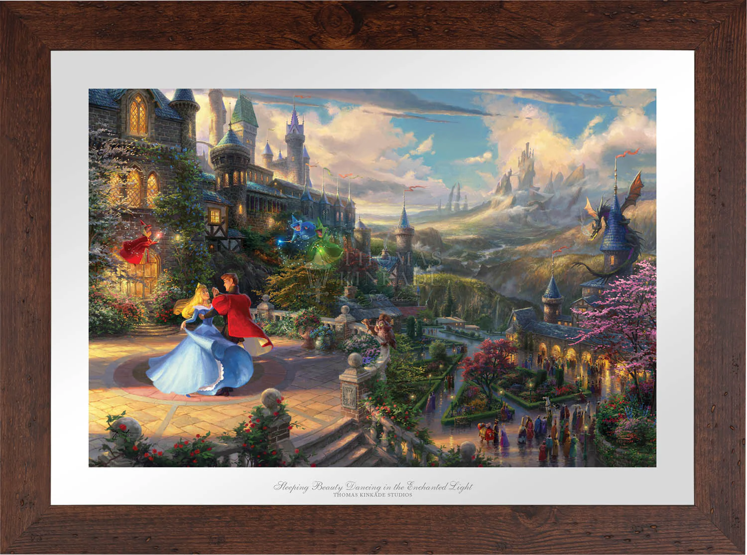 Disney Sleeping Beauty Dancing in the Enchanted Light - Limited Edition Paper