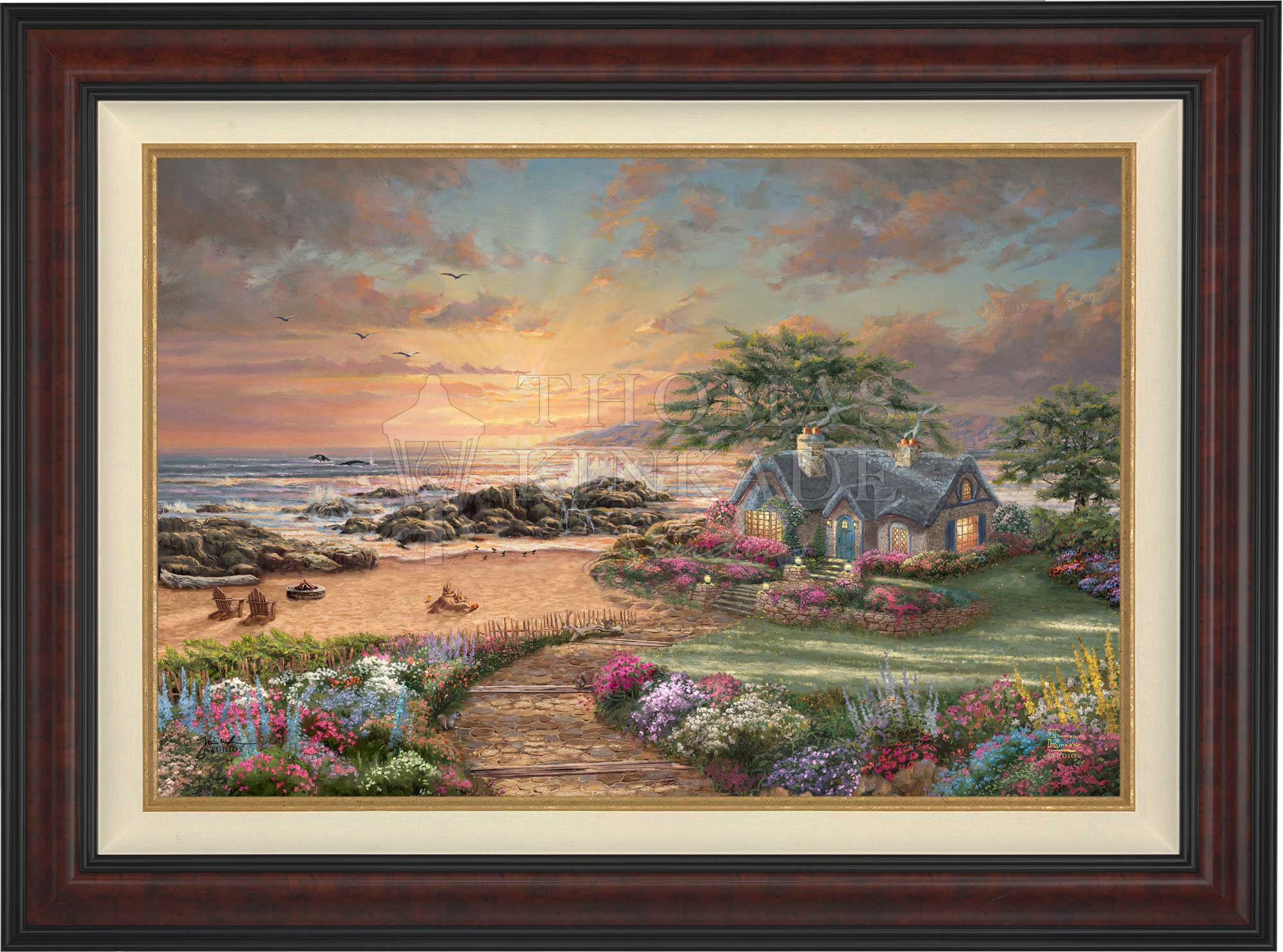 Seaside Cottage - Limited Edition Canvas