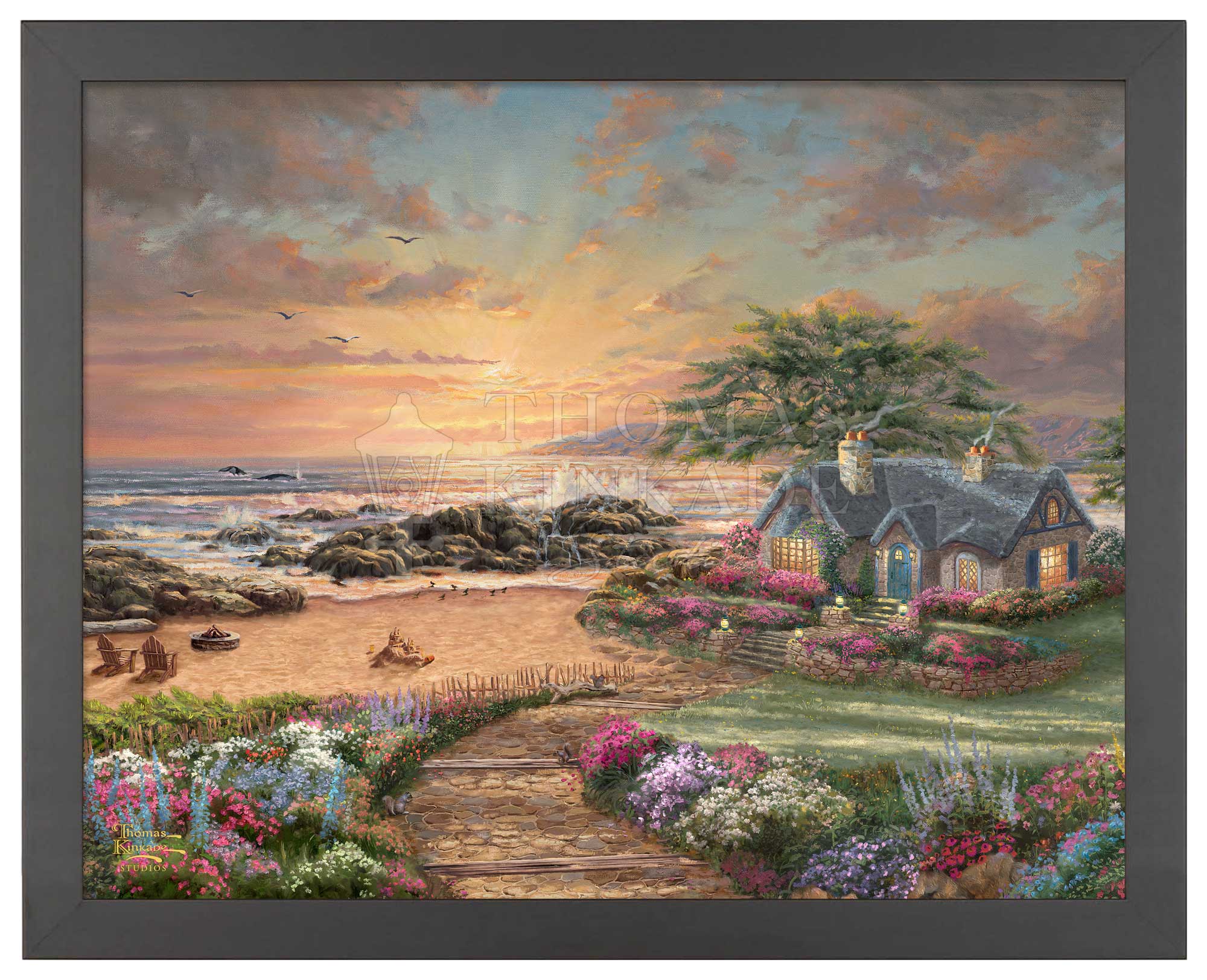 Seaside Cottage - Art Prints