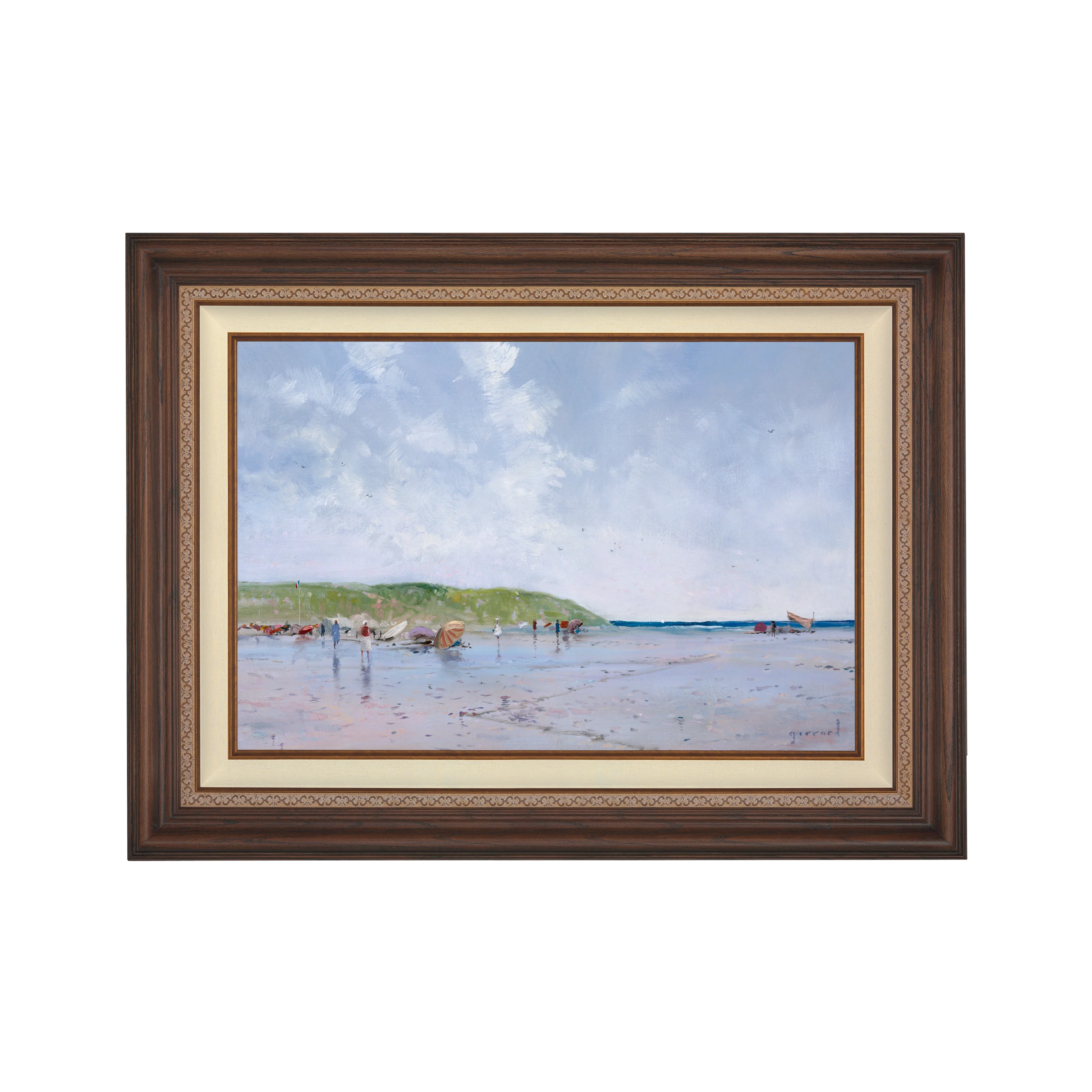 Seaside Umbrellas - Limited Edition Canvas - Image 10