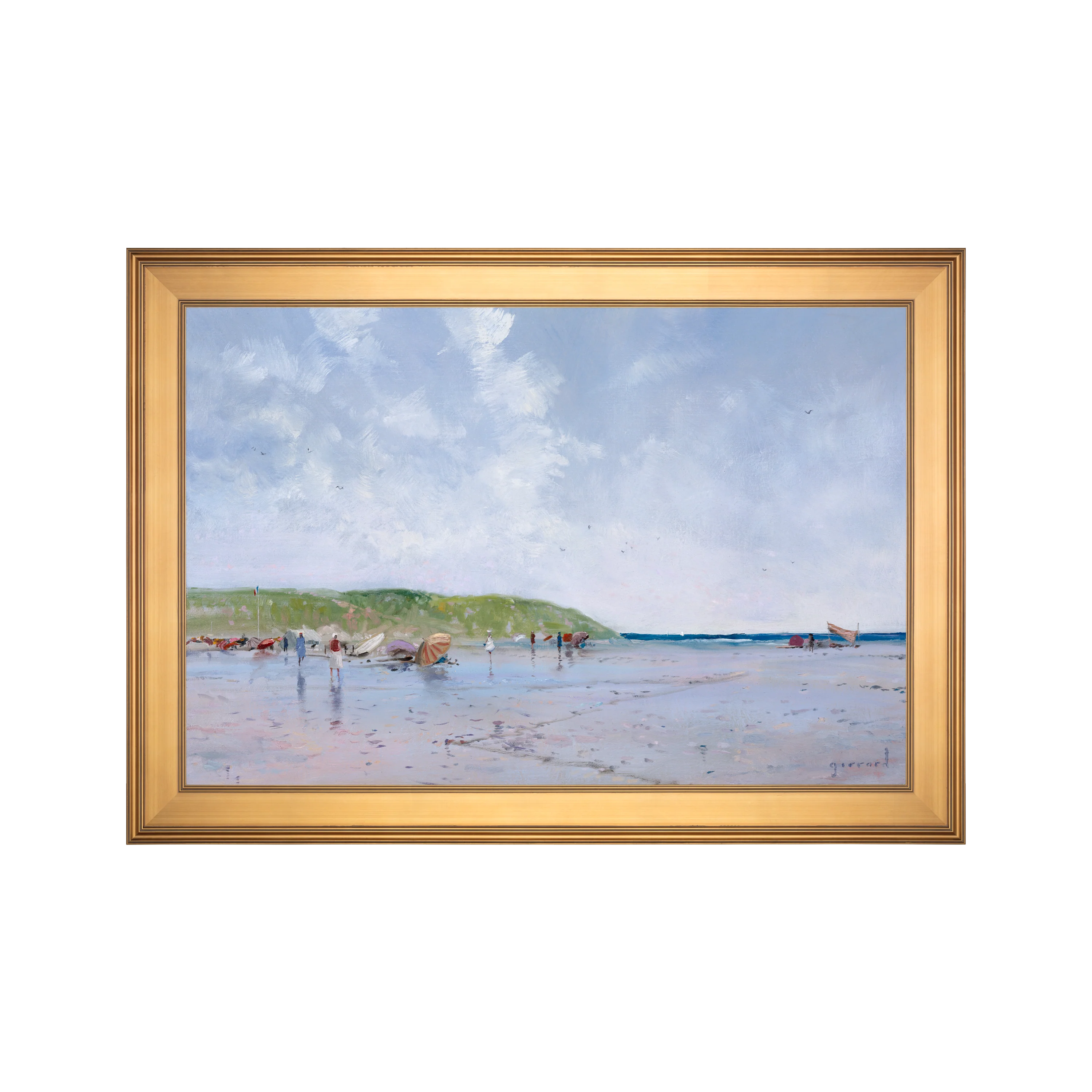 Seaside Umbrellas - Limited Edition Canvas - Image 15