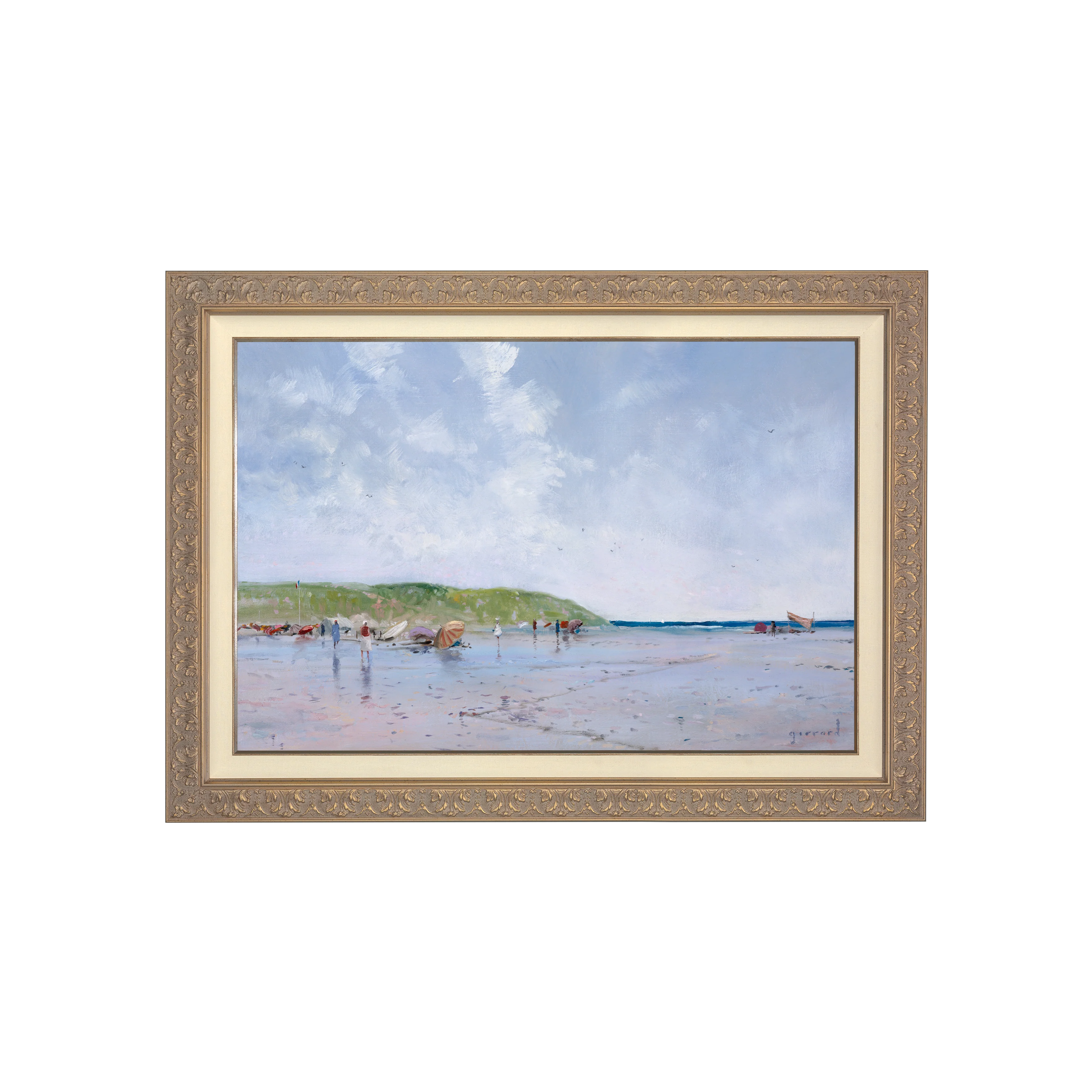 Seaside Umbrellas - Limited Edition Canvas - Image 7