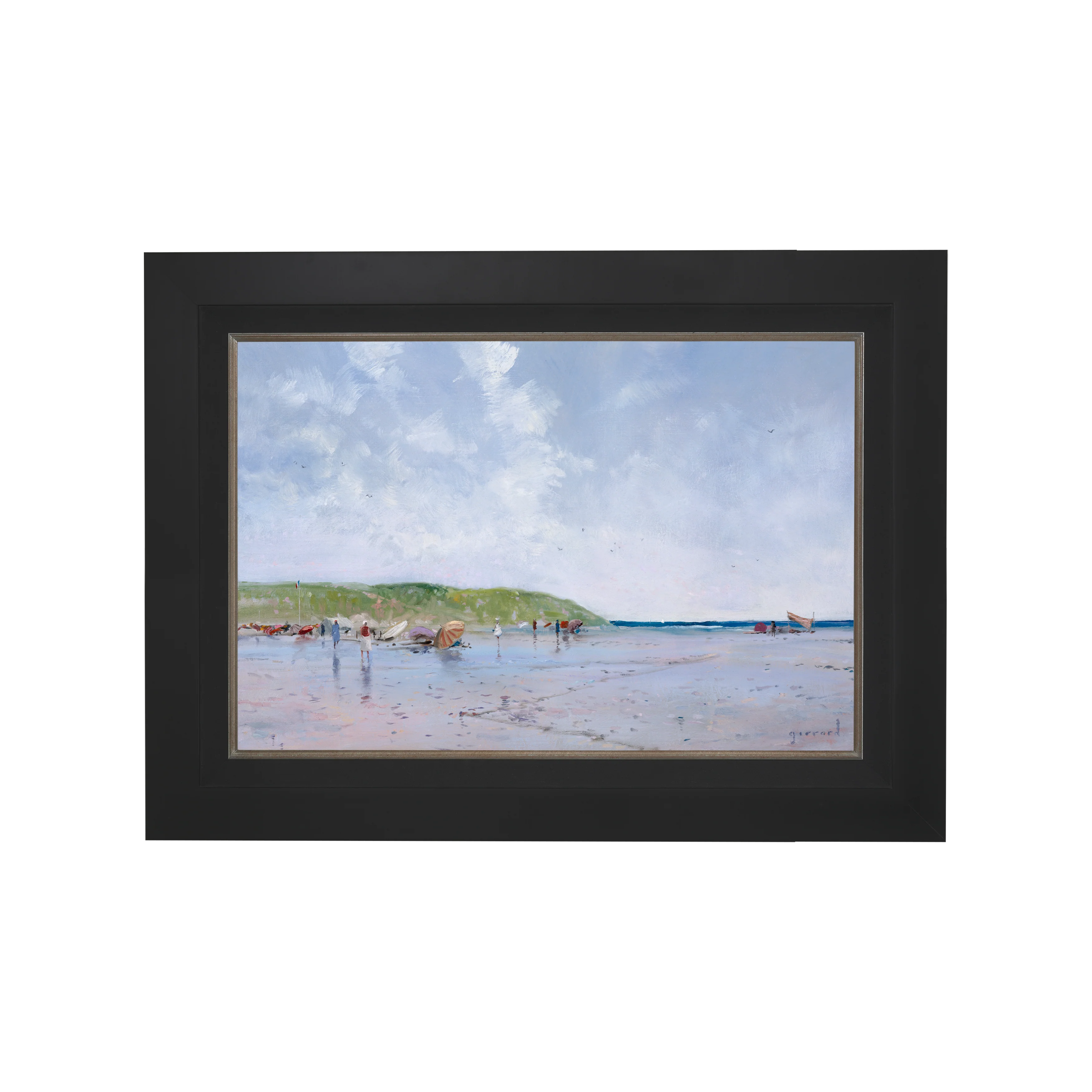 Seaside Umbrellas - Limited Edition Canvas - Image 8