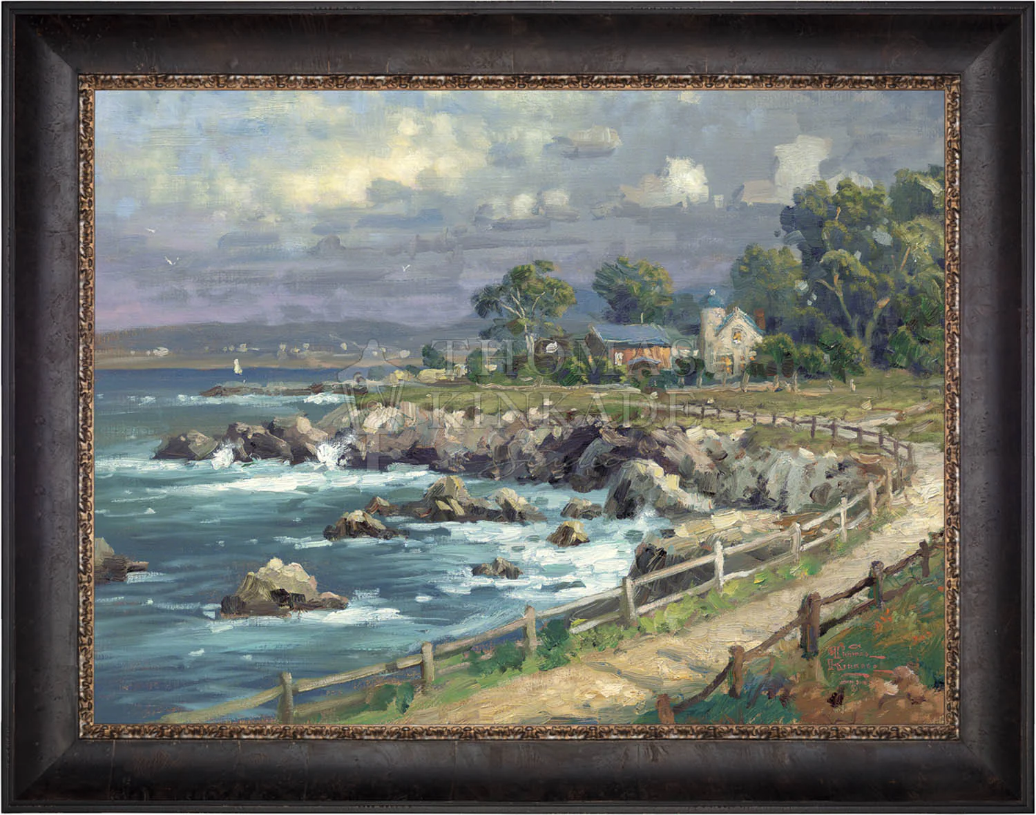 Seaside Village - Limited Edition Canvas - Image 5