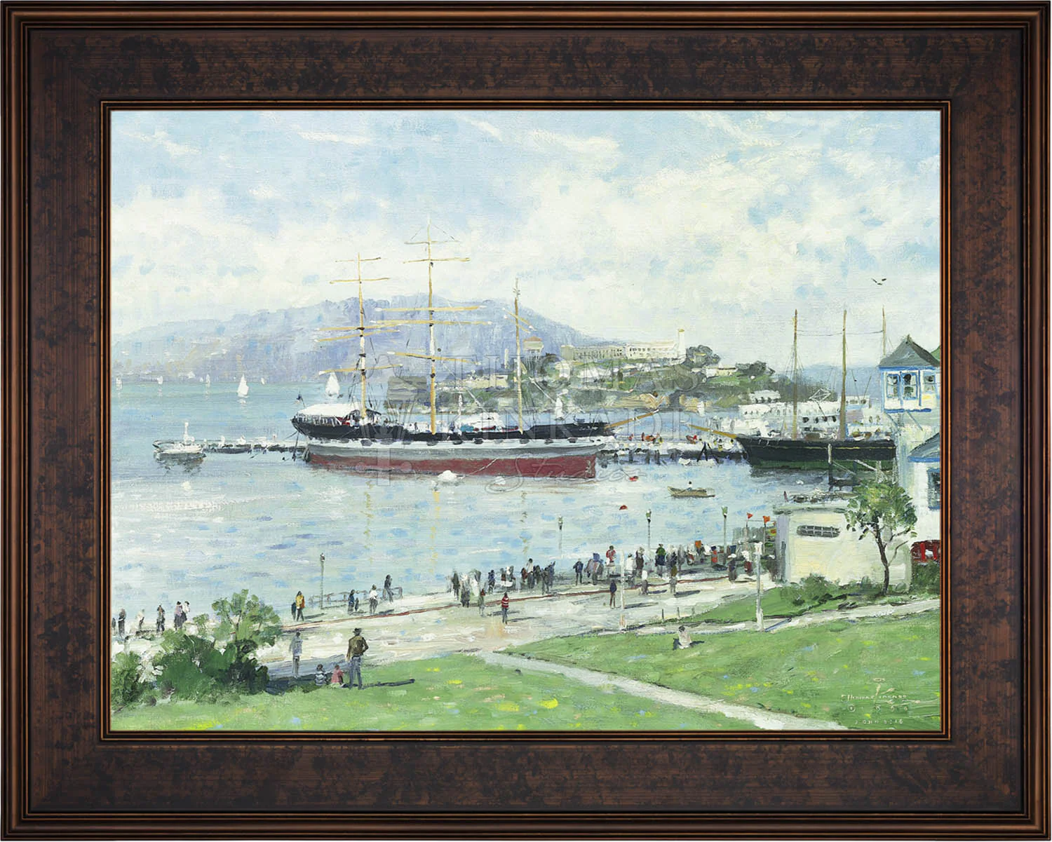 San Francisco, Alcatraz - Limited Edition Canvas - Image 12