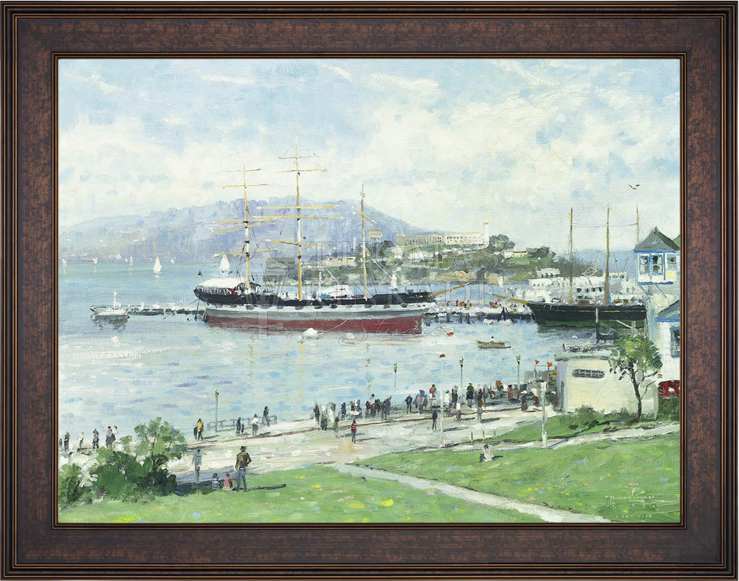 San Francisco, Alcatraz - Limited Edition Canvas - Image 13