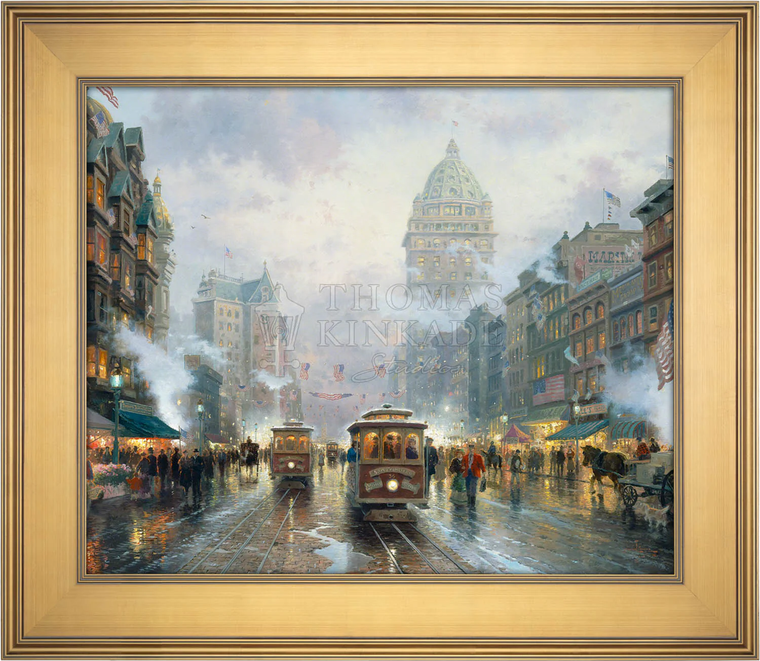 San Francisco, Market Street - Limited Edition Canvas - Image 14