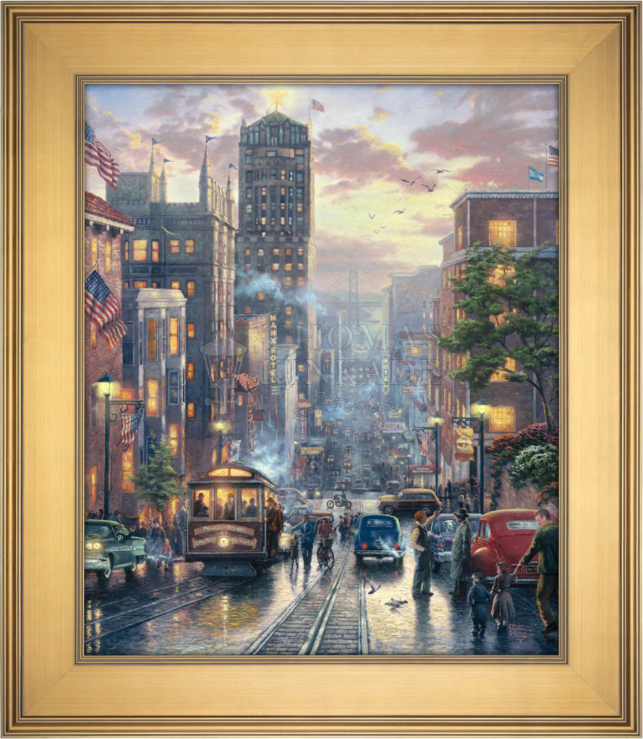 San Francisco, Powell Street - Limited Edition Canvas - Image 14