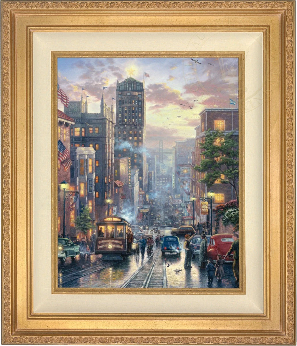 San Francisco, Powell Street - Limited Edition Canvas - Image 2
